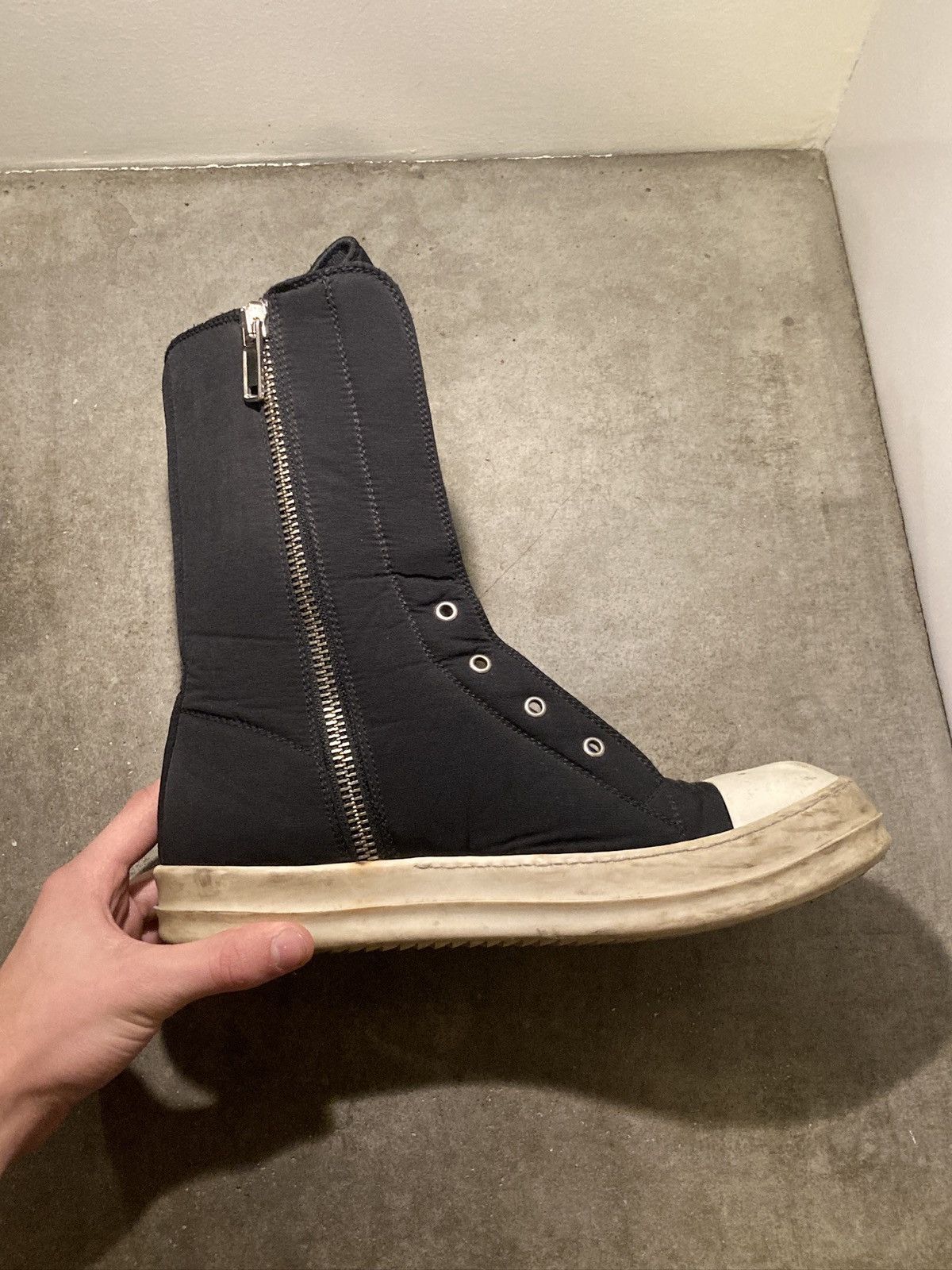 Rick Owens Rick Owens ”Laceless Ramone” Size US 10 / EU 43 - 3 Thumbnail