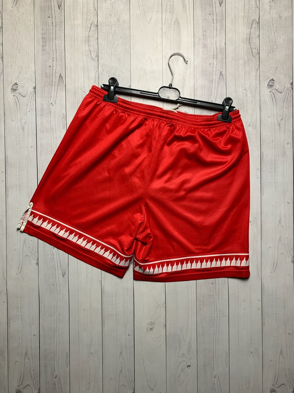 Vintage Vintage koln soccer shorts puma size M red rare Size US 32 / EU 48 - 8 Thumbnail