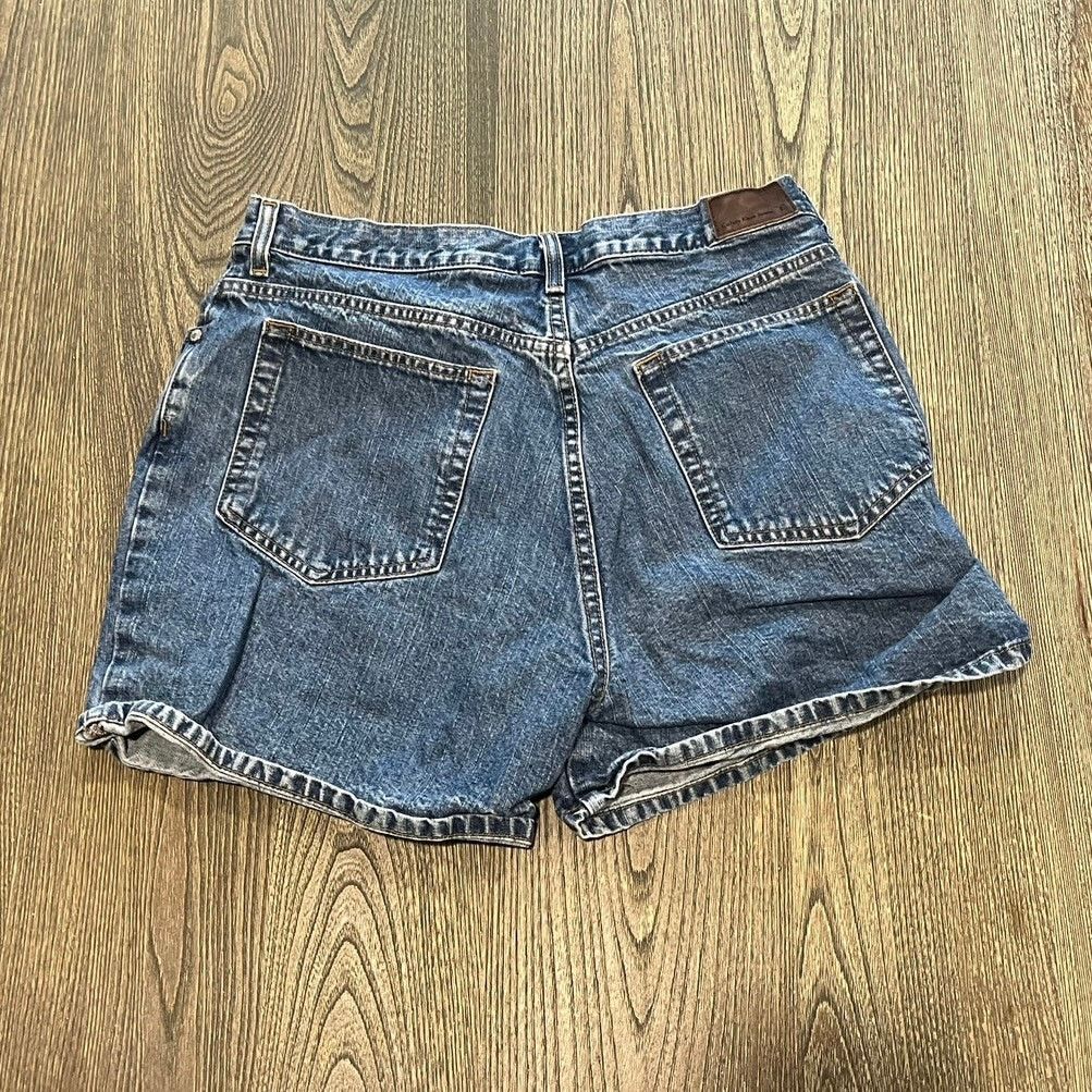 Calvin Klein Calvin Klein Jeans High Rise Shorts Denim Cotton Blue Sz 12 Size 34" / US 12 / IT 48 - 6 Thumbnail