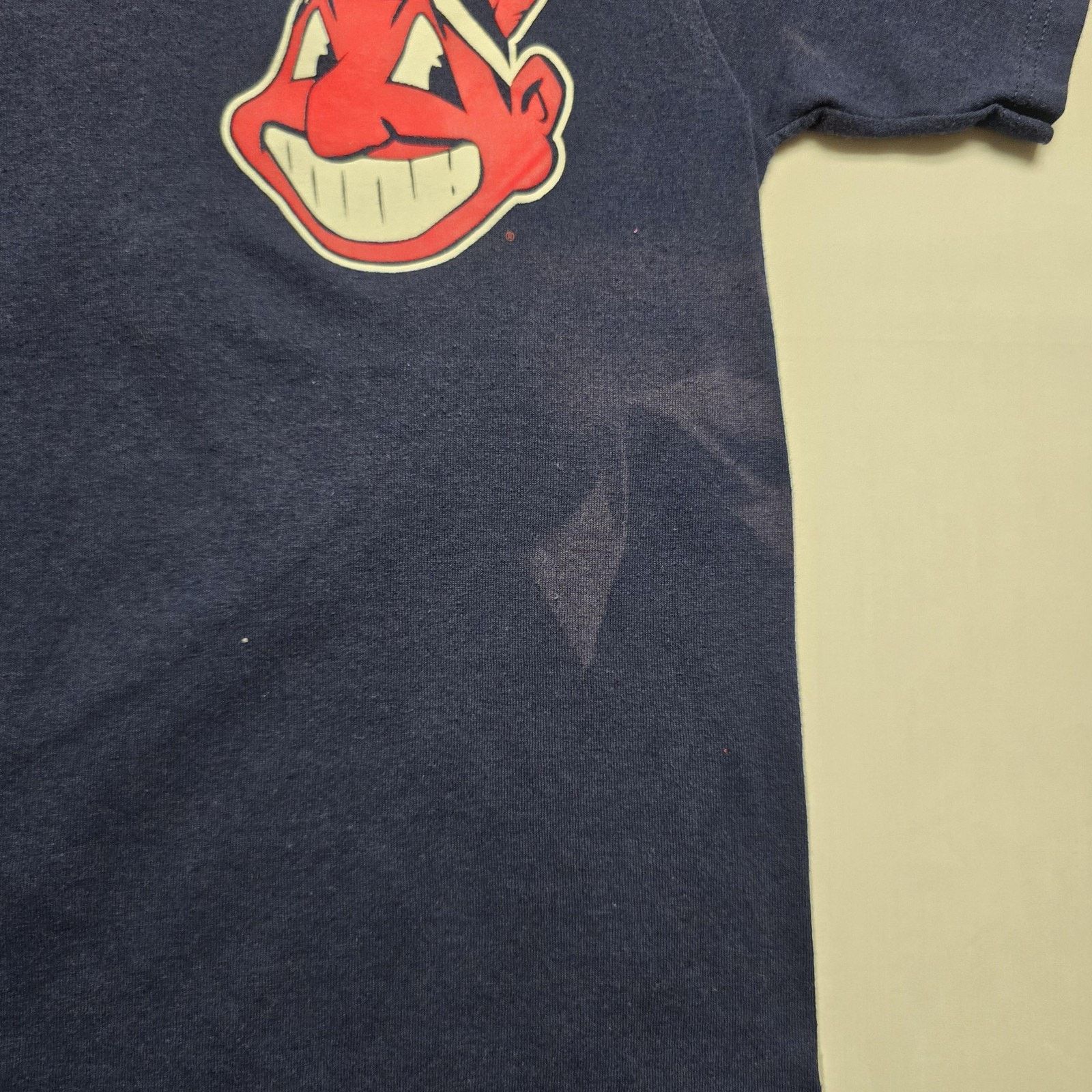 Majestic Cleveland Indians Shirt Youth L Navy MLB Baseball 24 Henley Size US L / EU 52-54 / 3 - 2 Thumbnail