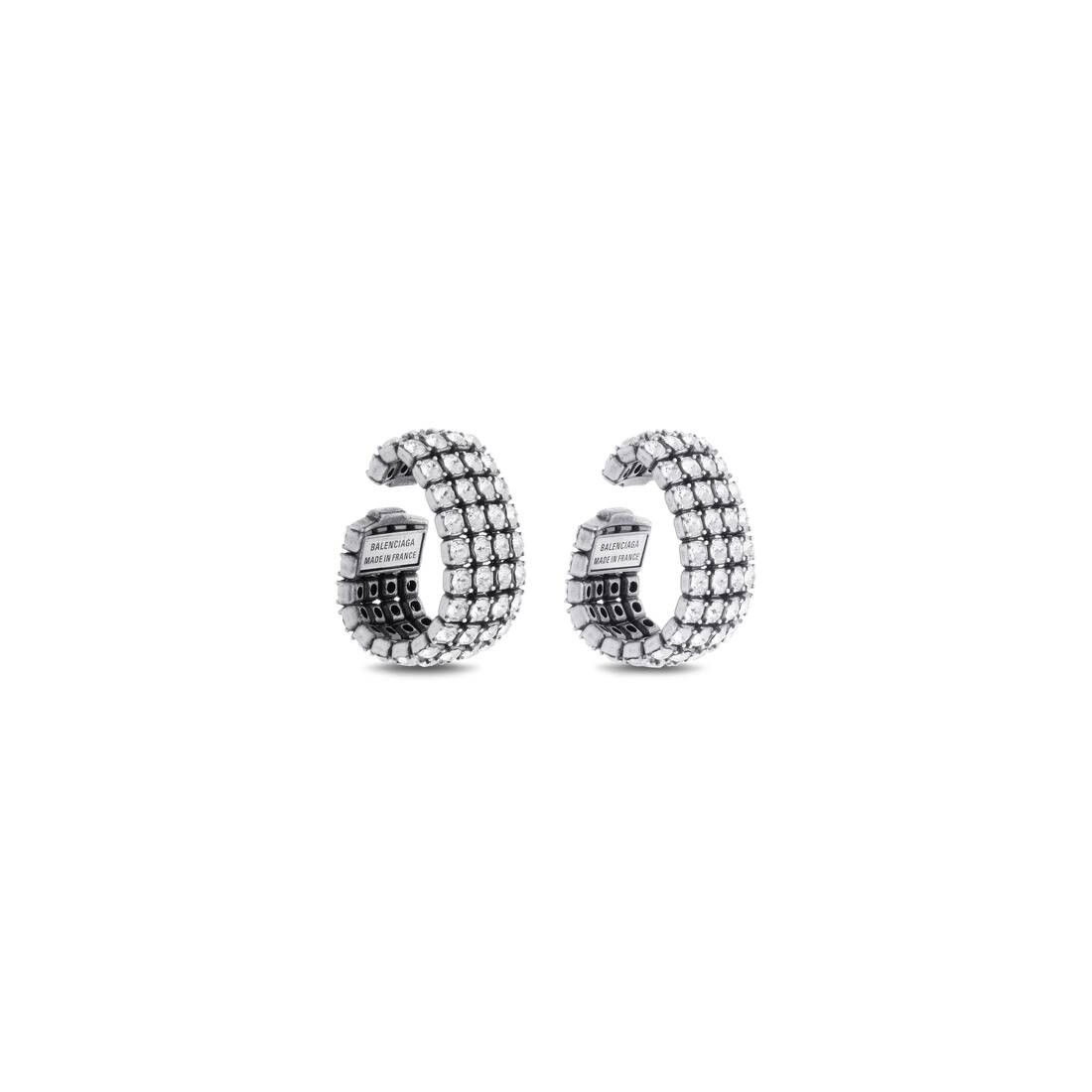 Balenciaga o1la1rc1a0925 Size: 52 / Glam Ear Cuffs in Silver Size ONE SIZE - 2 Thumbnail
