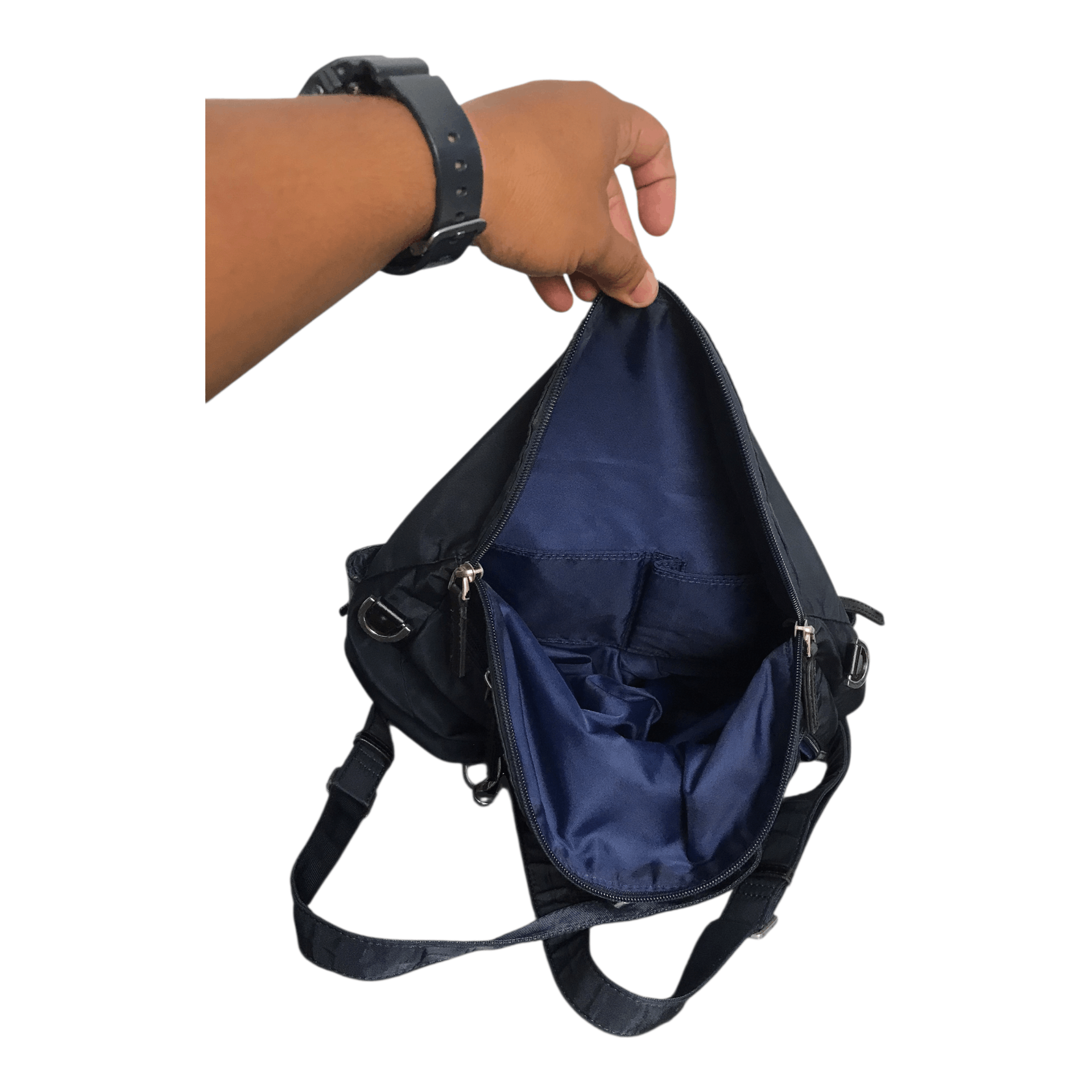 Yohji Yamamoto Yohji Yamamoto Y’sacs Adjustable Bagpack Size ONE SIZE - 6 Thumbnail