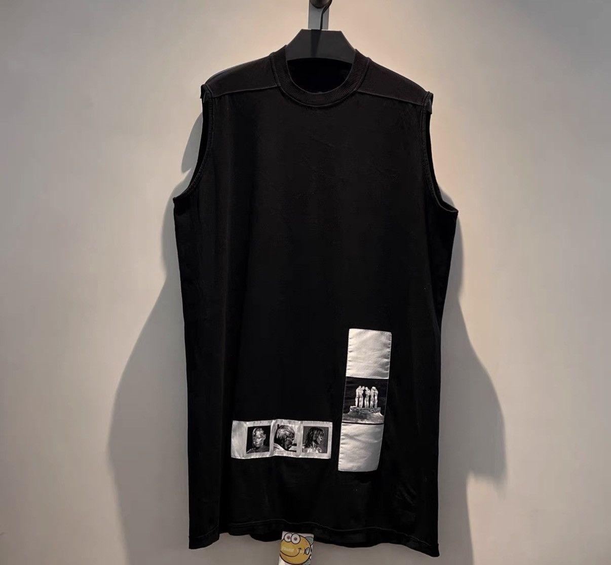 Rick Owens Rick Owens DRKSHDW Patchwork Sleeveless Vest Size US M / EU 48-50 / 2 - 1 Thumbnail