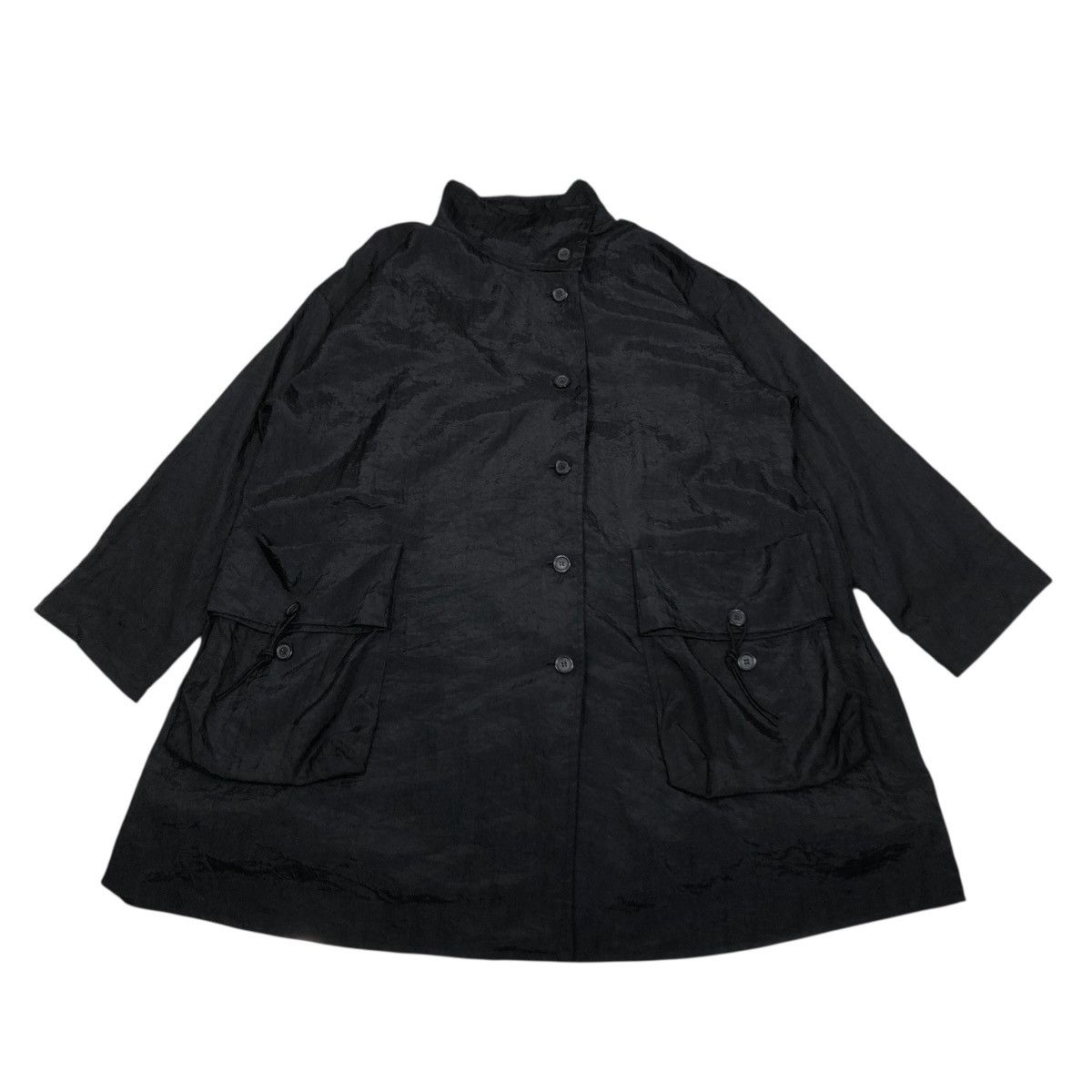Japanese Brand 🔥RICH BLACK VTG OVERSIZE JACKET YACCO MARICARD ISSEY MIYAKE Size US M / EU 48-50 / 2 - 1 Thumbnail