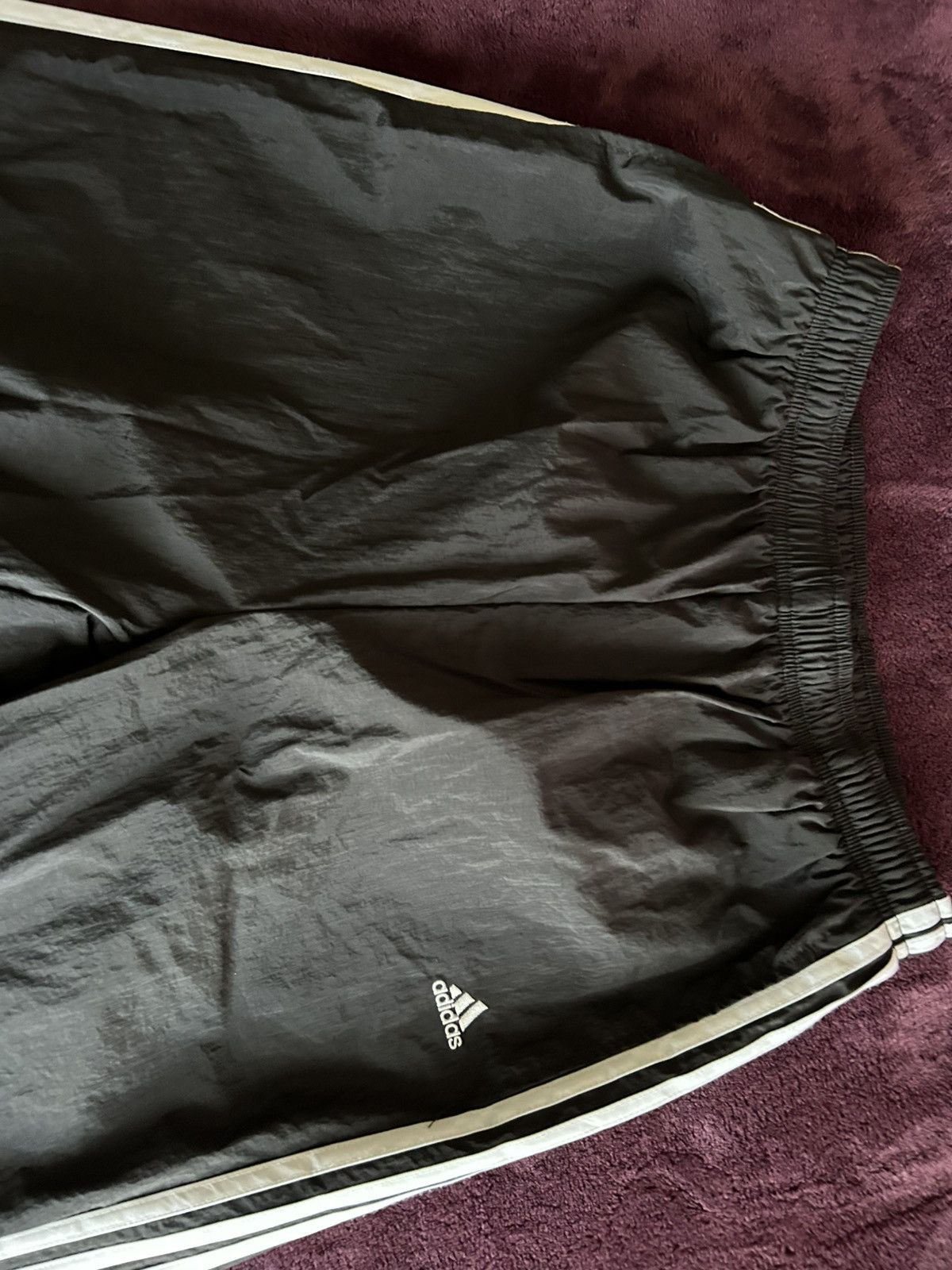 Adidas Vintage Y2K 2000 Adidas Nylon Track Pants Sz L Size US 34 / EU 50 - 8 Thumbnail