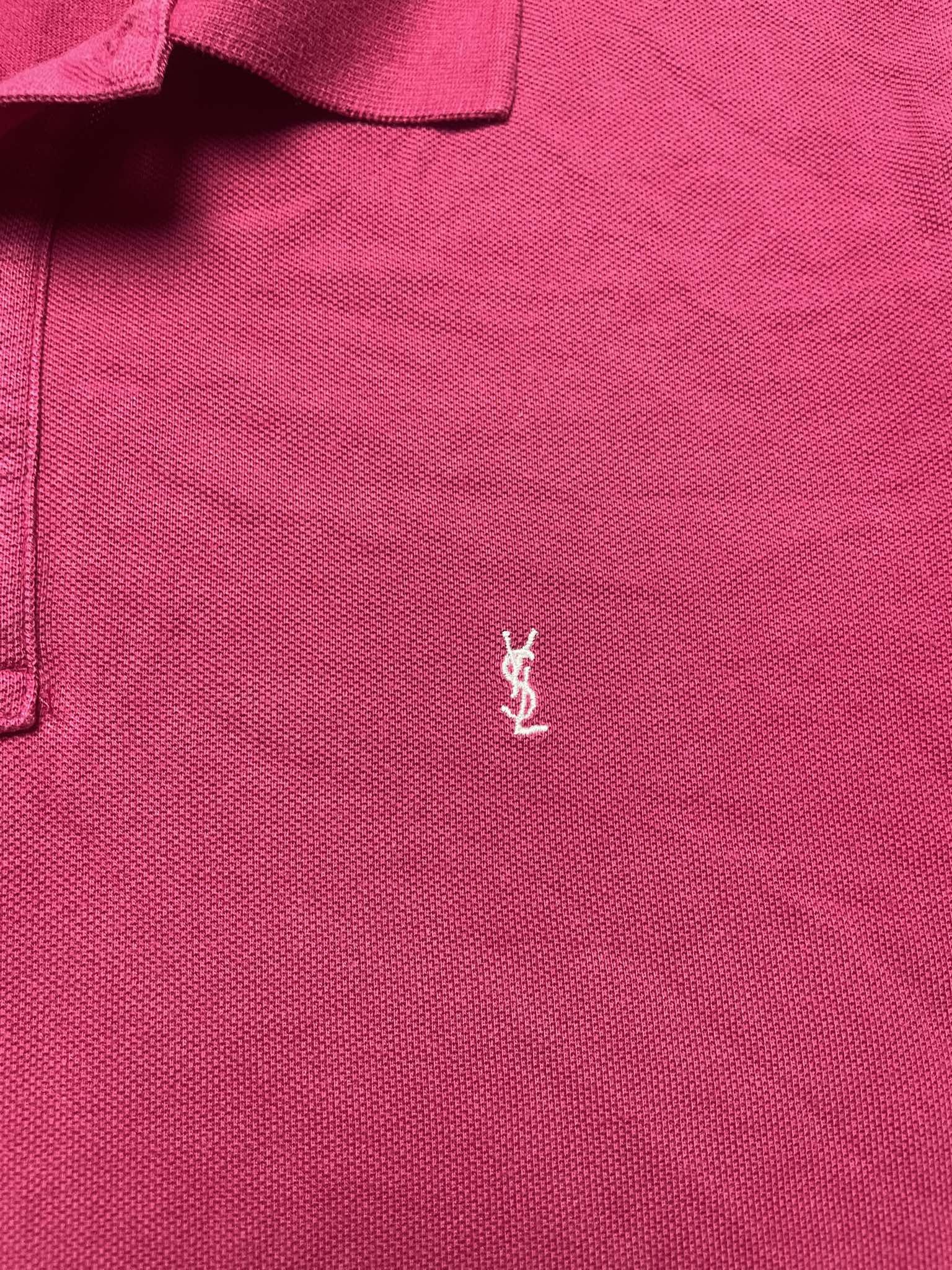 Vintage × Yves Saint Laurent Vintage retro Avant Garde Tshirt Polo YvesSaintLaurent y2k Size US M / EU 48-50 / 2 - 3 Thumbnail