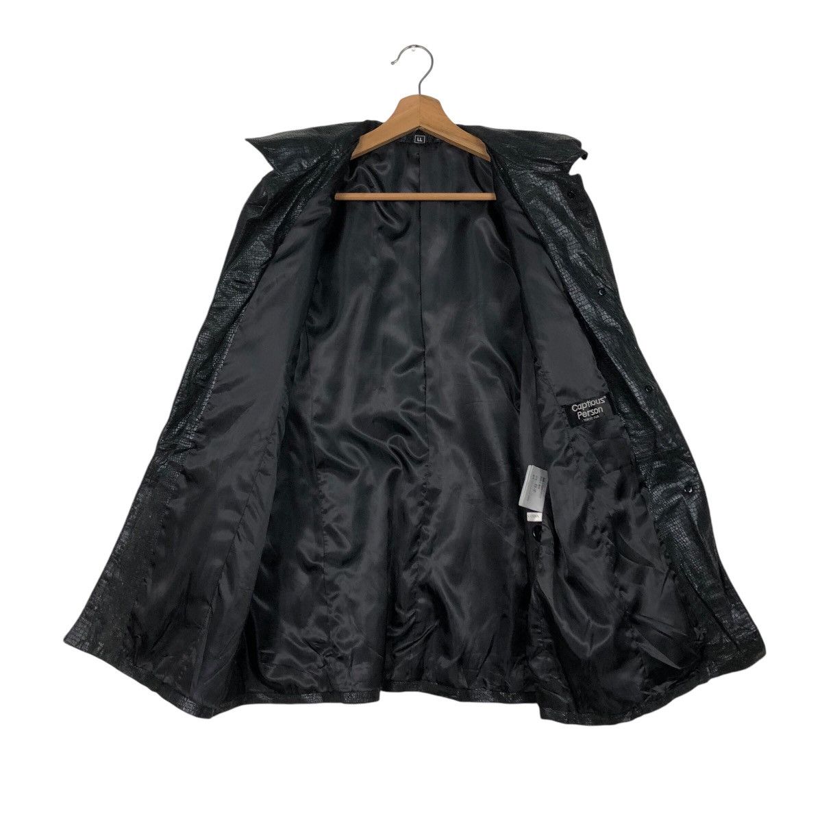 Japanese Brand 📌Vintage Biker Leather Jacket Captious Person Issey Miyake Size US L / EU 52-54 / 3 - 14 Thumbnail