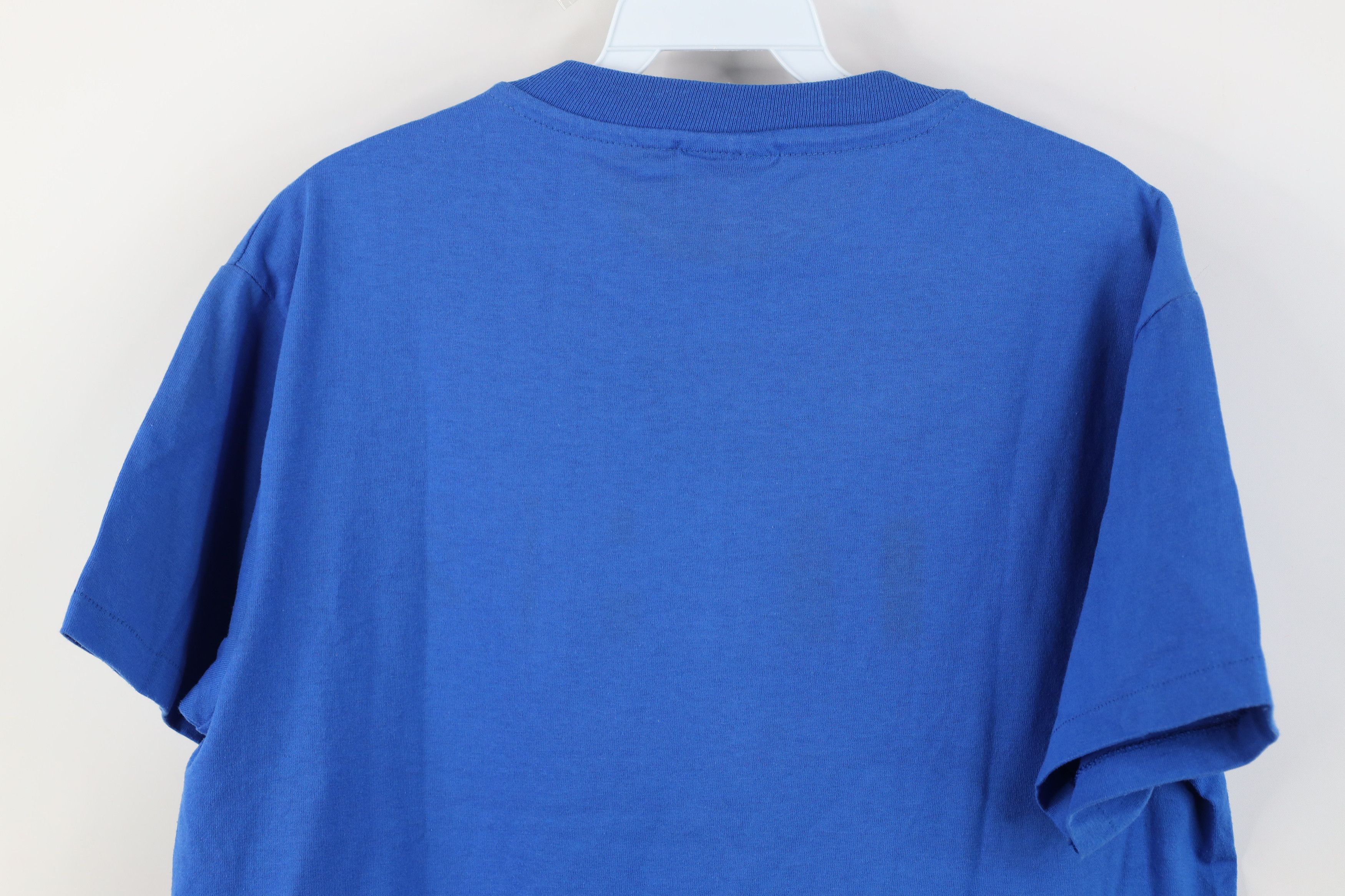Vintage Vintage 90s Streetwear Lighthouses T-Shirt Royal Blue USA Size US M / EU 48-50 / 2 - 11 Thumbnail