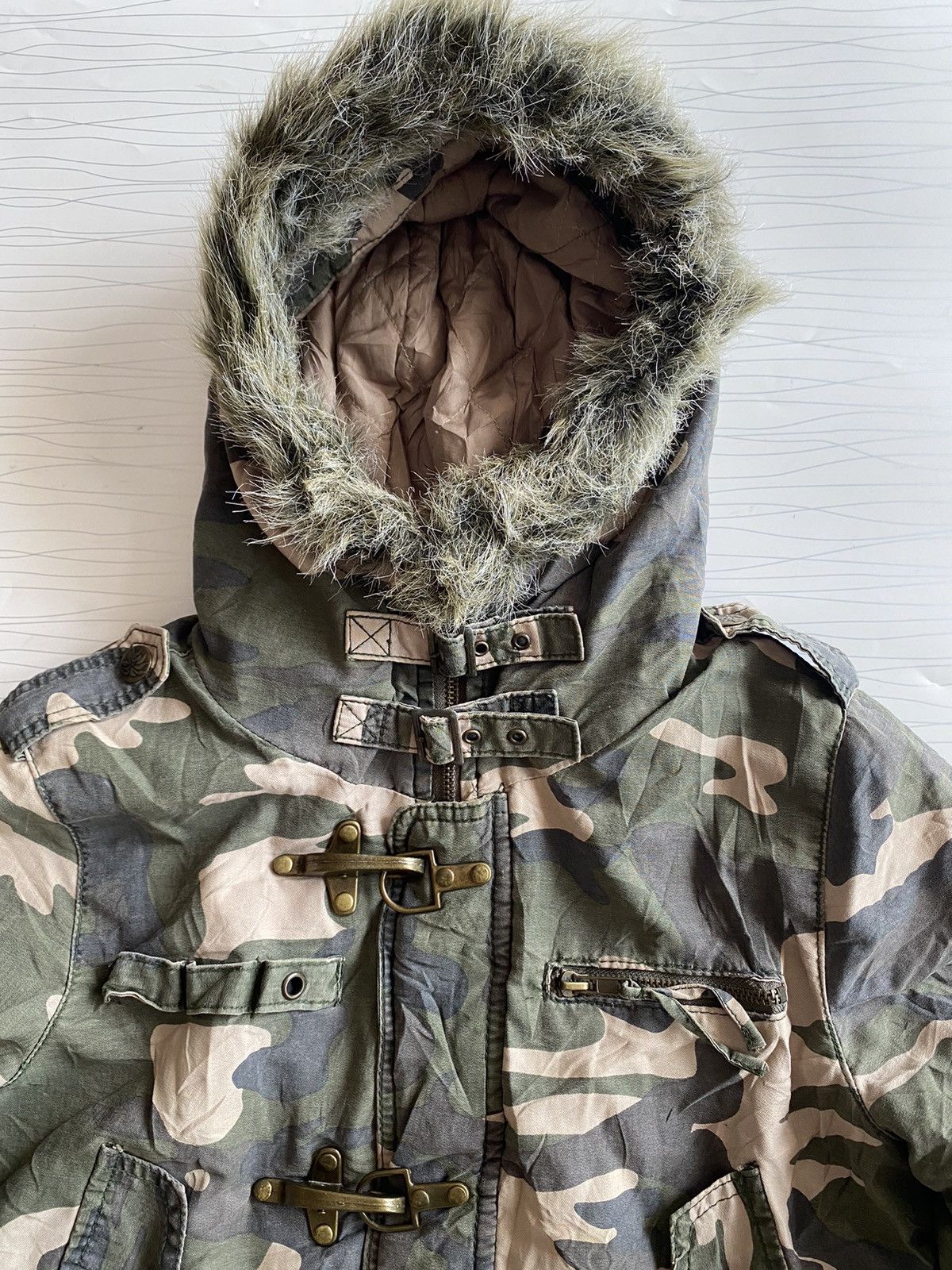 Japanese Brand Upper Freak military parka jackets Size US M / EU 48-50 / 2 - 8 Thumbnail