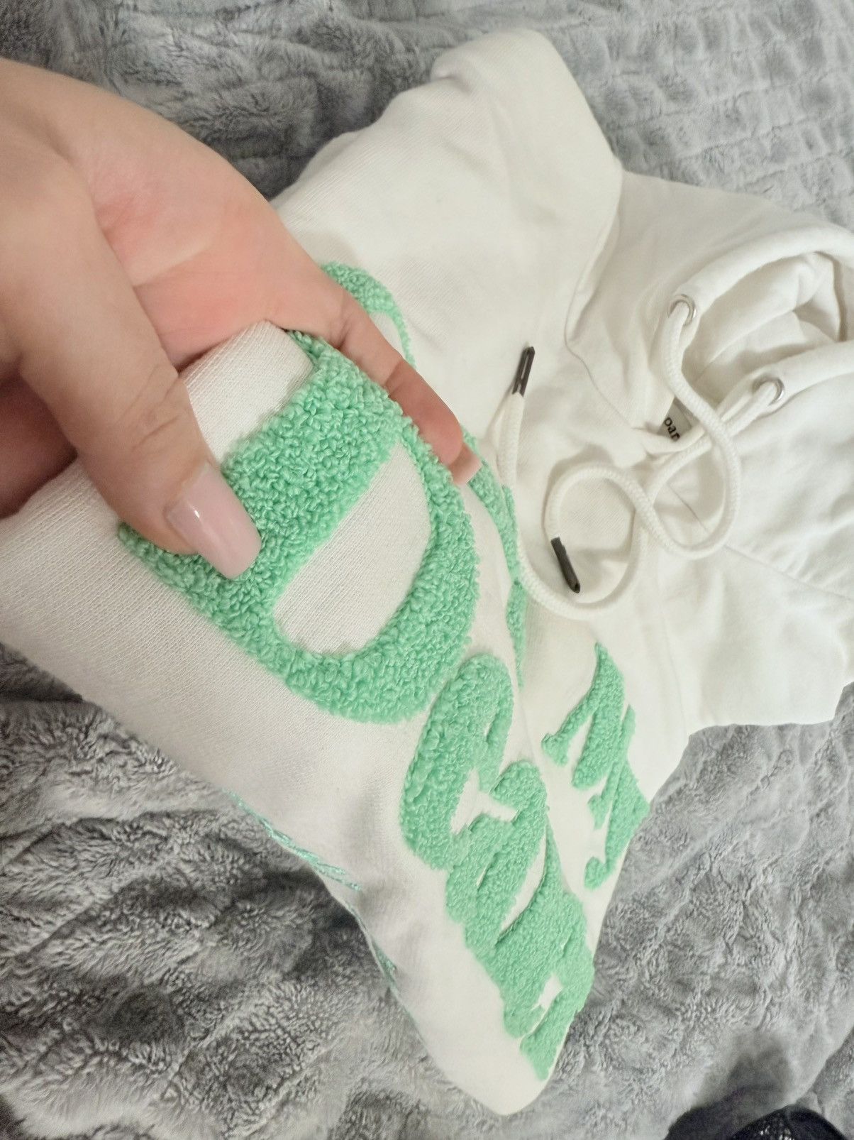 Eleven Paris Call my dealer, ask Pablo - unisex sweatshirt white Size US M / EU 48-50 / 2 - 3 Thumbnail