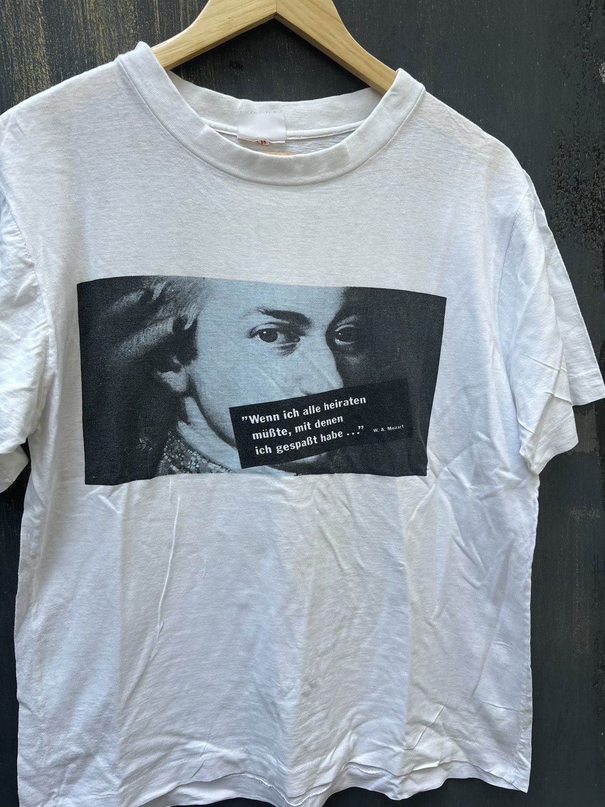 Vintage VERY RARE! Vintage 90’s Mozart Art Promo Museum Size US M / EU 48-50 / 2 - 1 Thumbnail