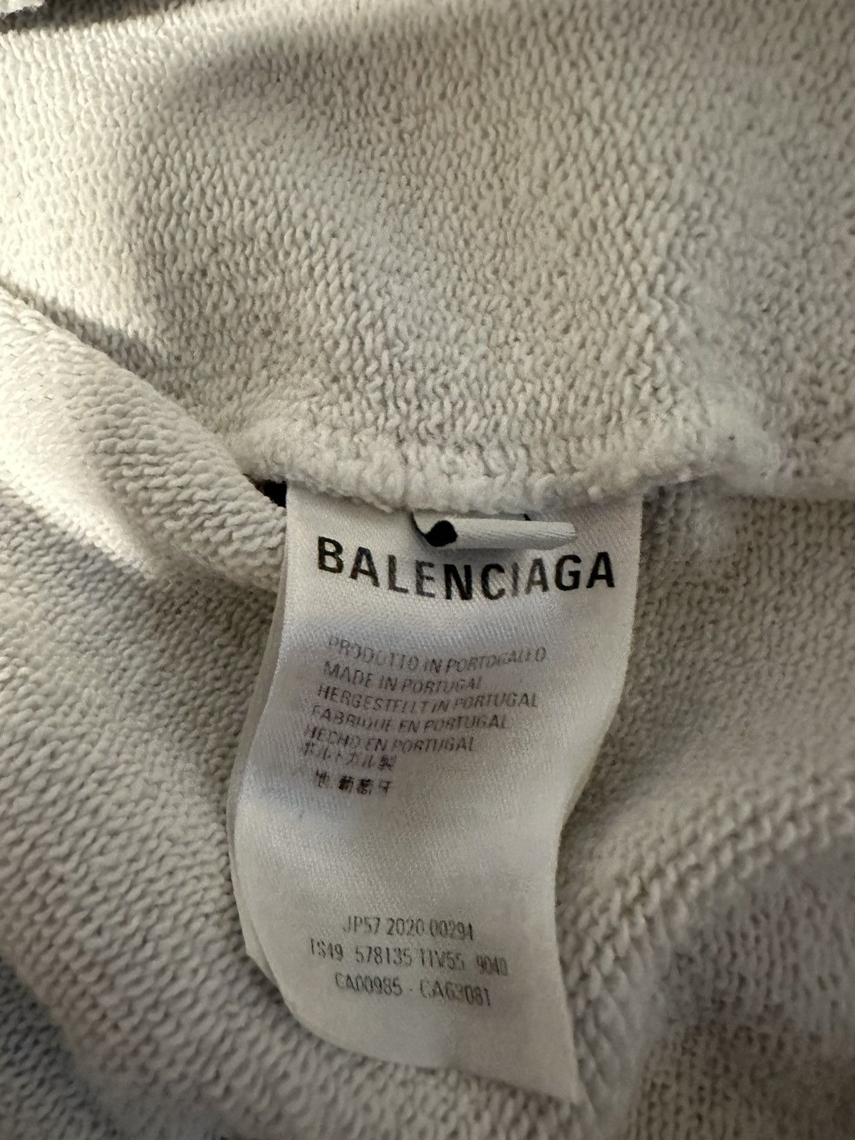 Balenciaga Balenciaga AW20 Trademark Logo Hoodie Size US L / EU 52-54 / 3 - 7 Thumbnail