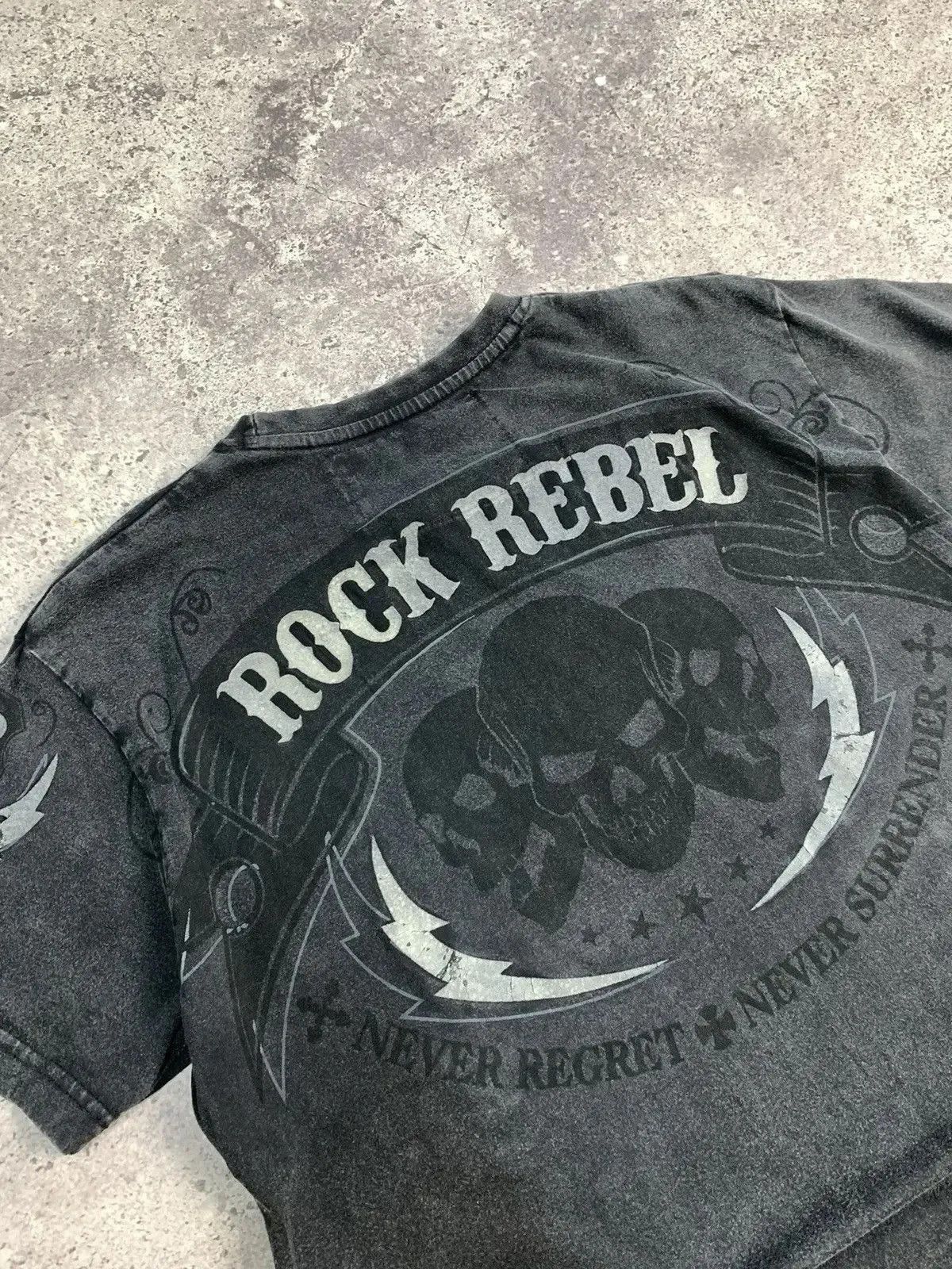 Affliction Vintage affliction style rock rebel punk band tee gothic Size US M / EU 48-50 / 2 - 8 Thumbnail