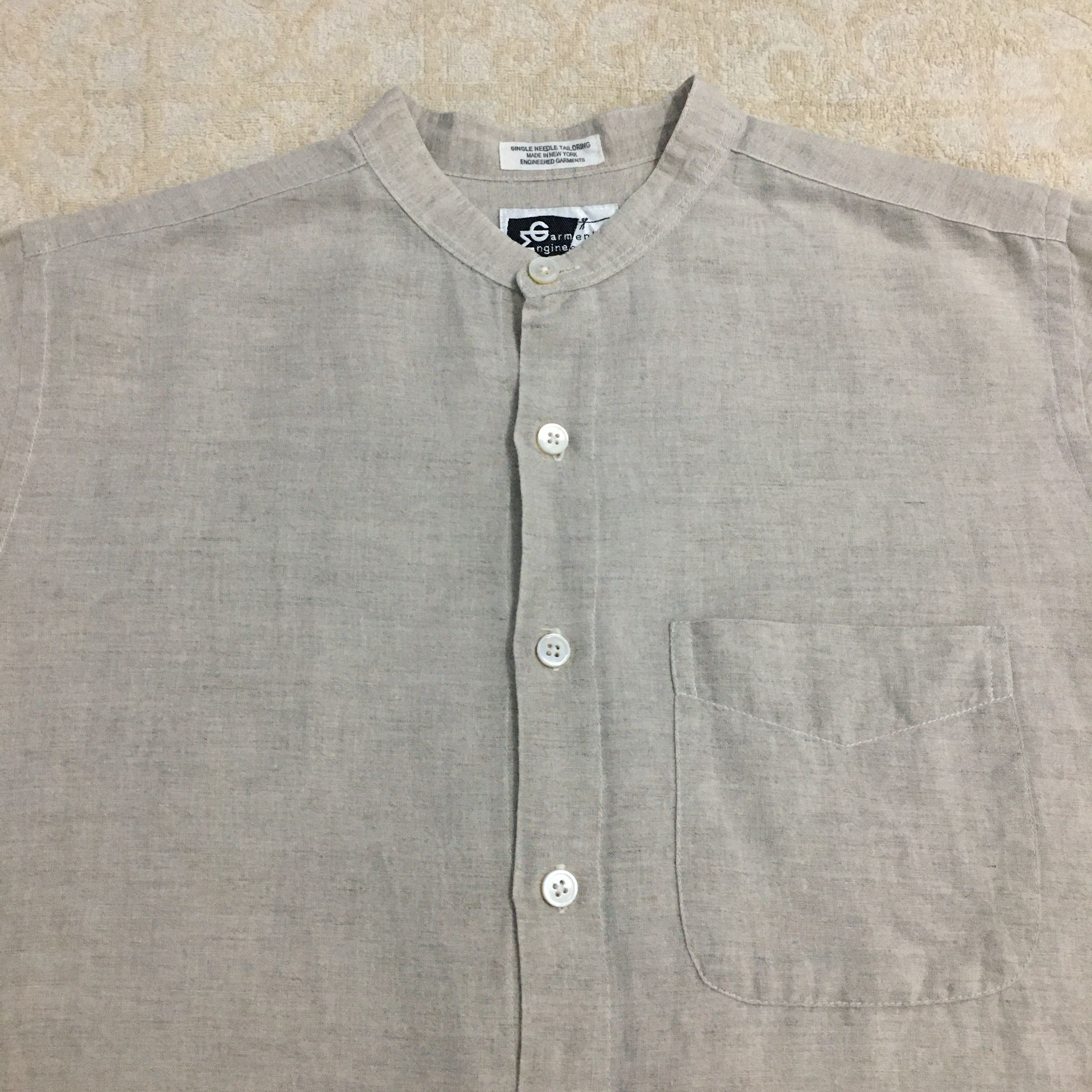 Engineered Garments Enginered Garments Shanghai Cotton Linen Shirt Size US M / EU 48-50 / 2 - 4 Thumbnail