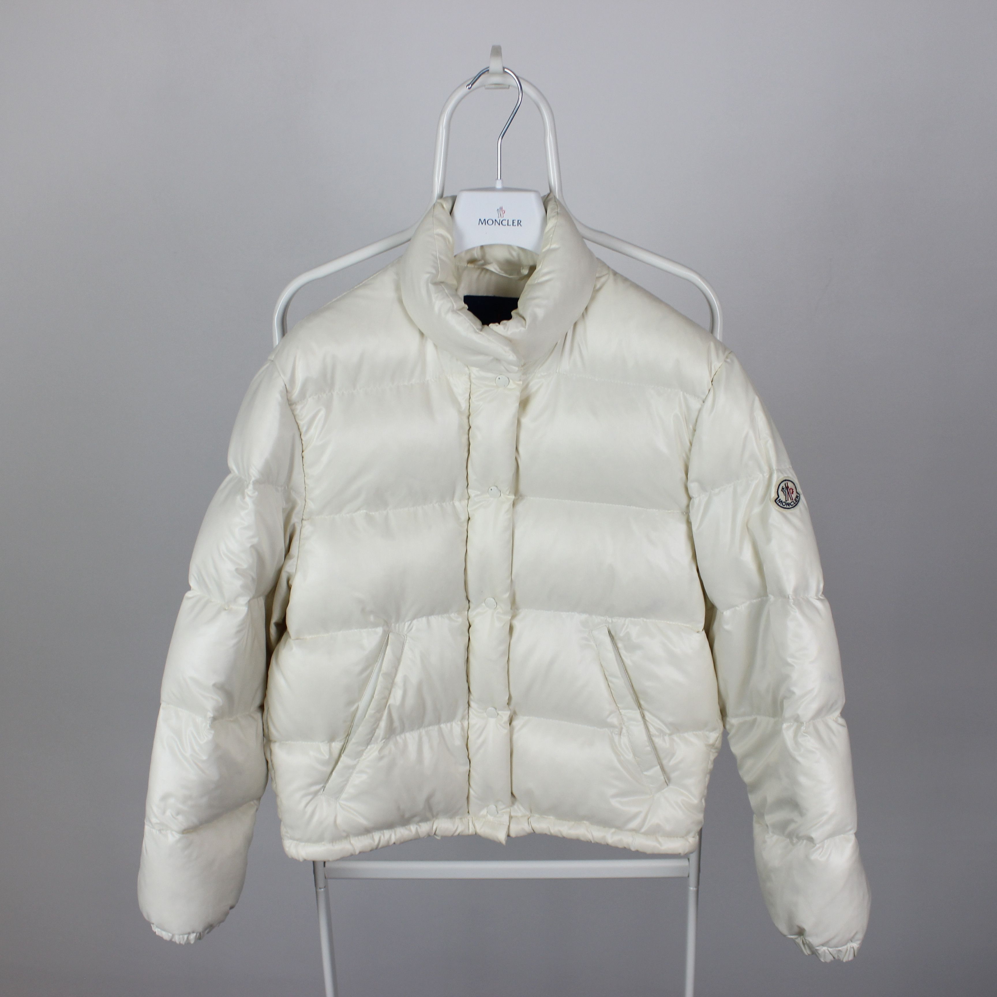 Moncler Moncler Grenoble jacket vintage down women XS 0 cream white Size XS / US 0-2 / IT 36-38 - 6 Thumbnail
