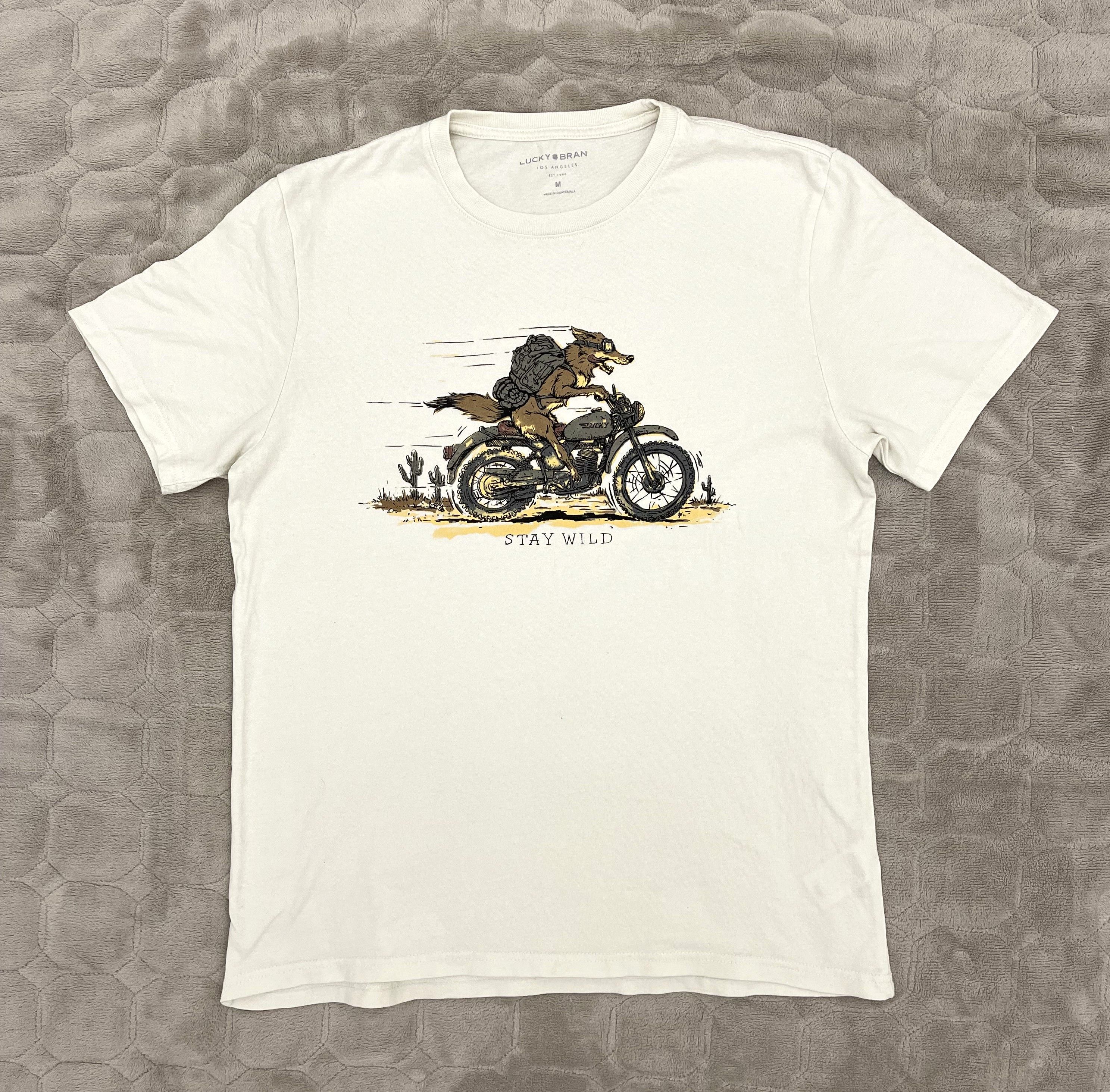 Vintage Vintage STAY WILD LUCKY BRAN Size US M / EU 48-50 / 2 - 1 Thumbnail