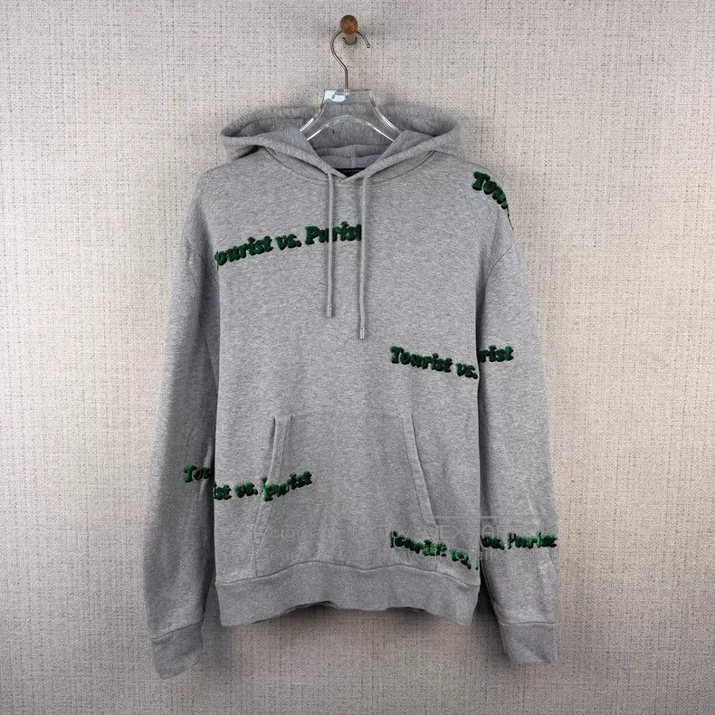 Louis Vuitton Louis Vuitton Solid color flocked pop-up logo hooded sweat Size US M / EU 48-50 / 2 - 1 Thumbnail
