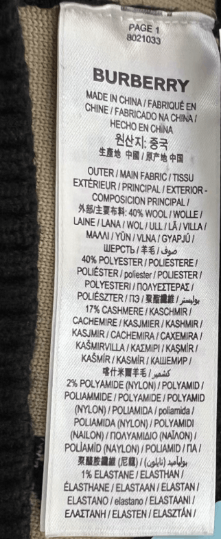 Burberry Burberry All-Over TB Logo Knit Cardigan K12 Size US L / EU 52-54 / 3 - 8 Thumbnail