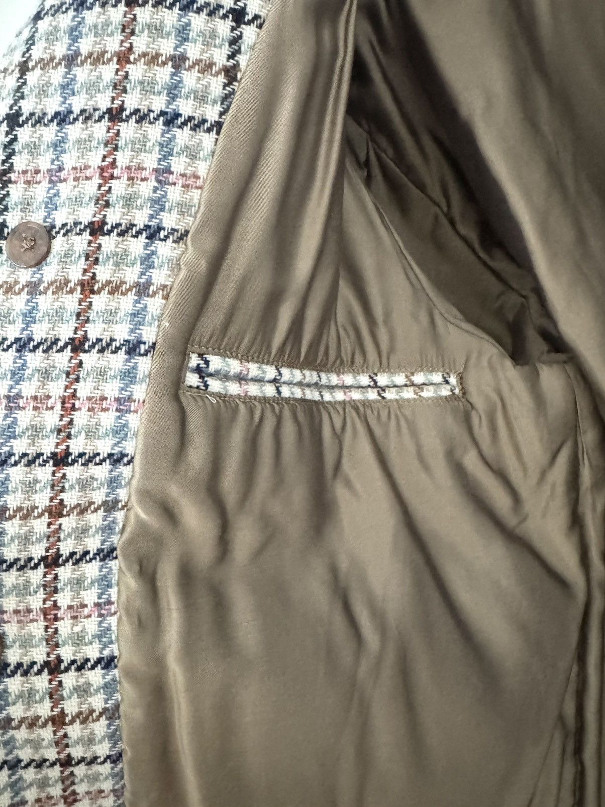 NN07 NN07 Julius 8005 Wool Blend Plaid Shirt Jacket Off White XL Size US XL / EU 56 / 4 - 4 Thumbnail