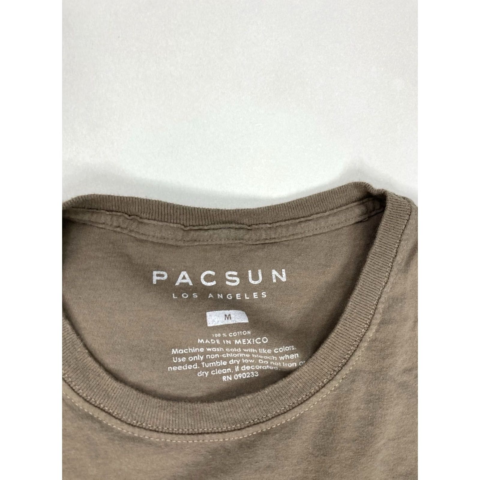 Pacsun Pacsun T-Shirt Women Medium Brown Floral Butterfly Colorful Crew Neck Short Sleeve Size M / US 6-8 / IT 42-44 - 6 Thumbnail