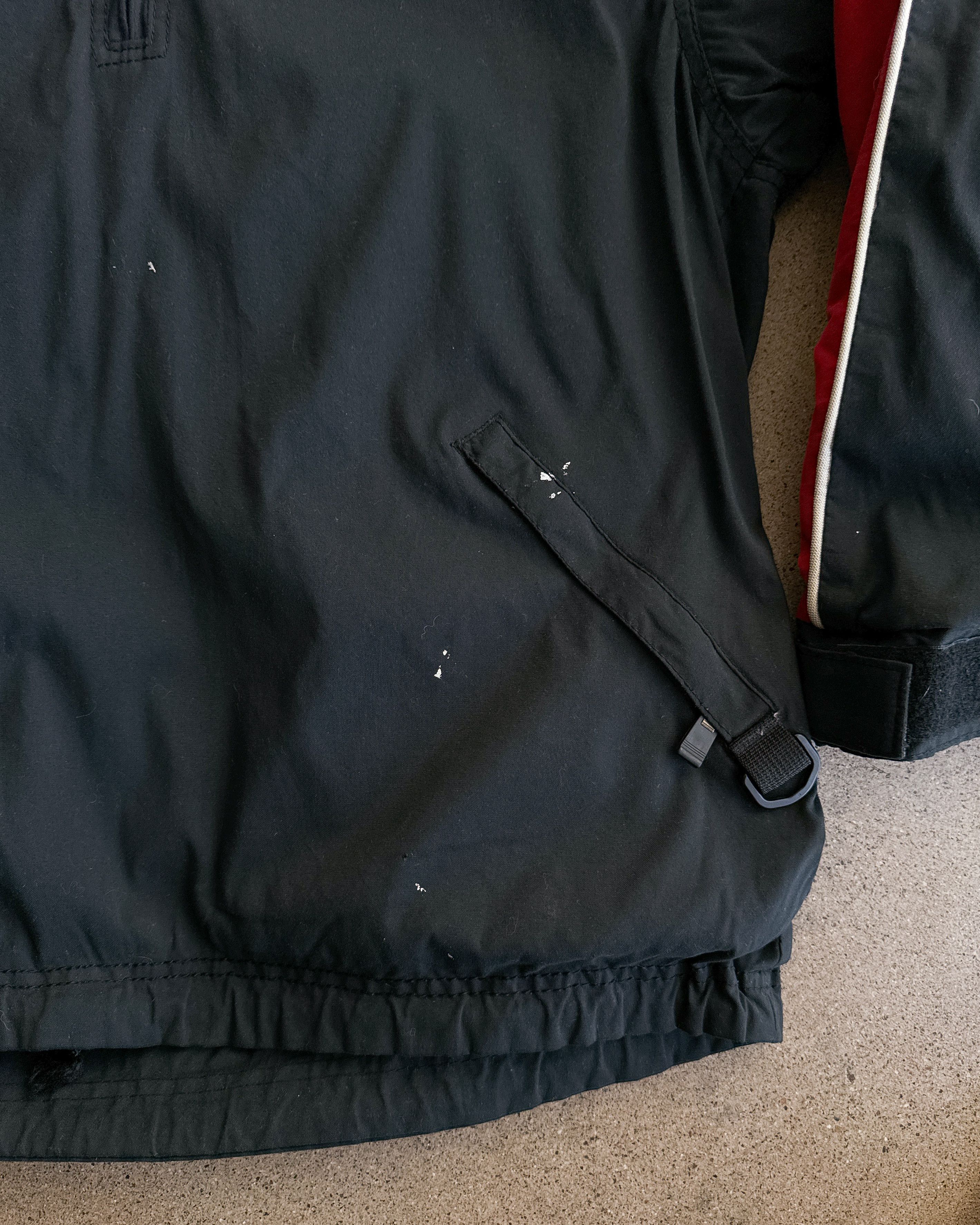 Vintage Vintage 90s Billabong Mammoth Hooded Puffer Jacket Black Red Size US L / EU 52-54 / 3 - 5 Thumbnail