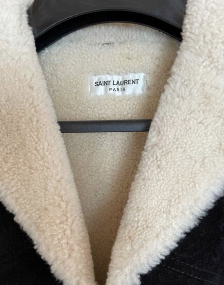 Saint Laurent Paris Saint laurent western suede shearling leather jacket sz46 Size US S / EU 44-46 / 1 - 3 Thumbnail