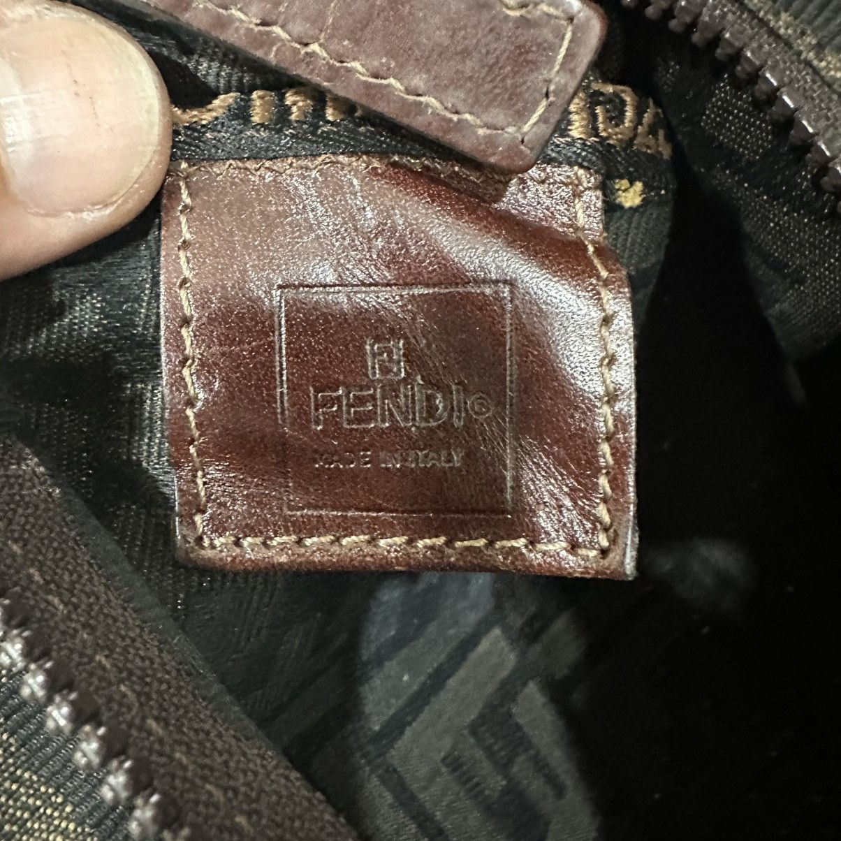 Fendi ‼️YES‼️ FENDI ZUCCA CANVAS MINI HANDBAG Size ONE SIZE - 9 Thumbnail