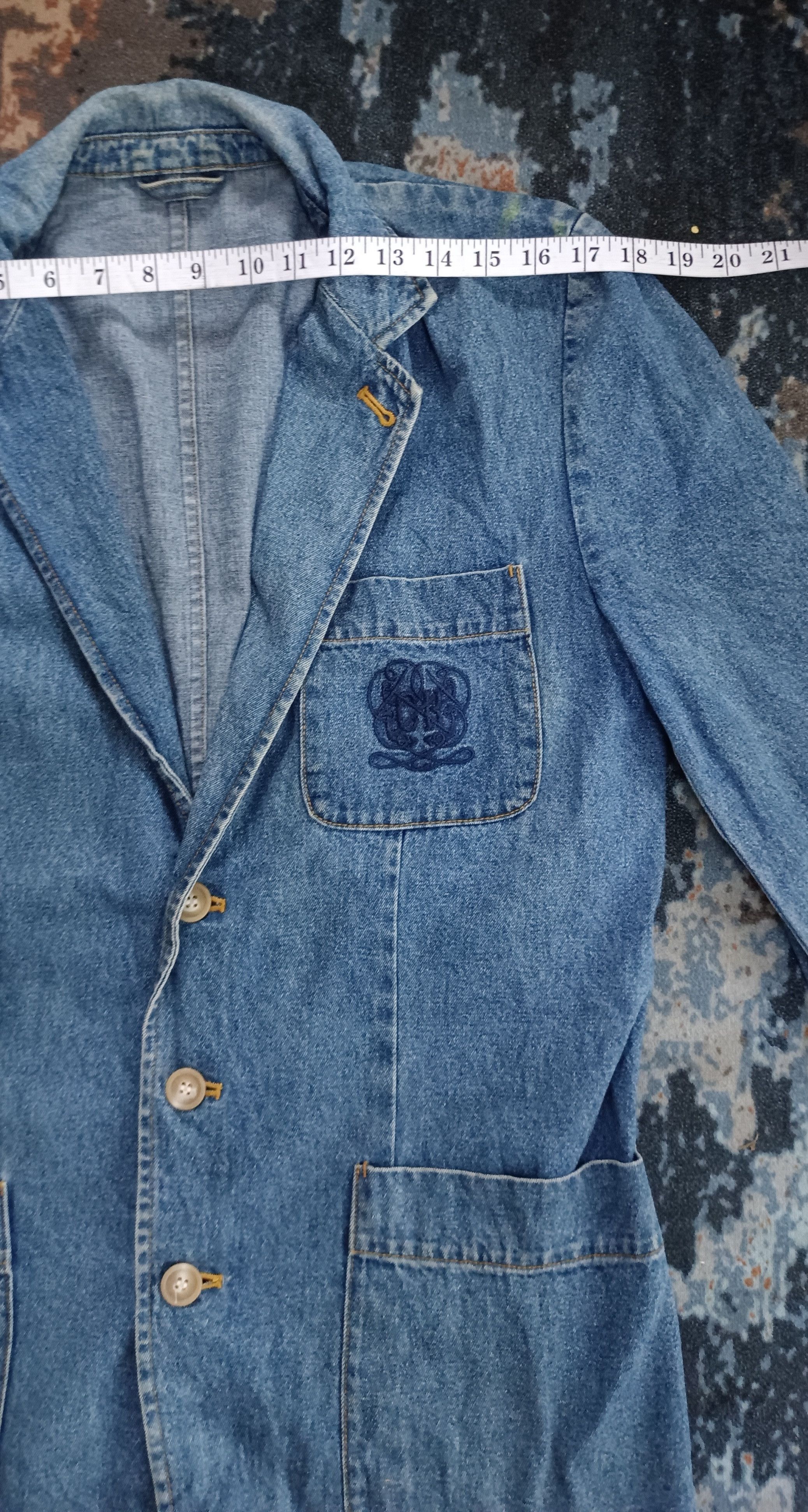 Calvin Klein Vintage Calvin Klein Sport Denim Jacket Size US M / EU 48-50 / 2 - 19 Thumbnail