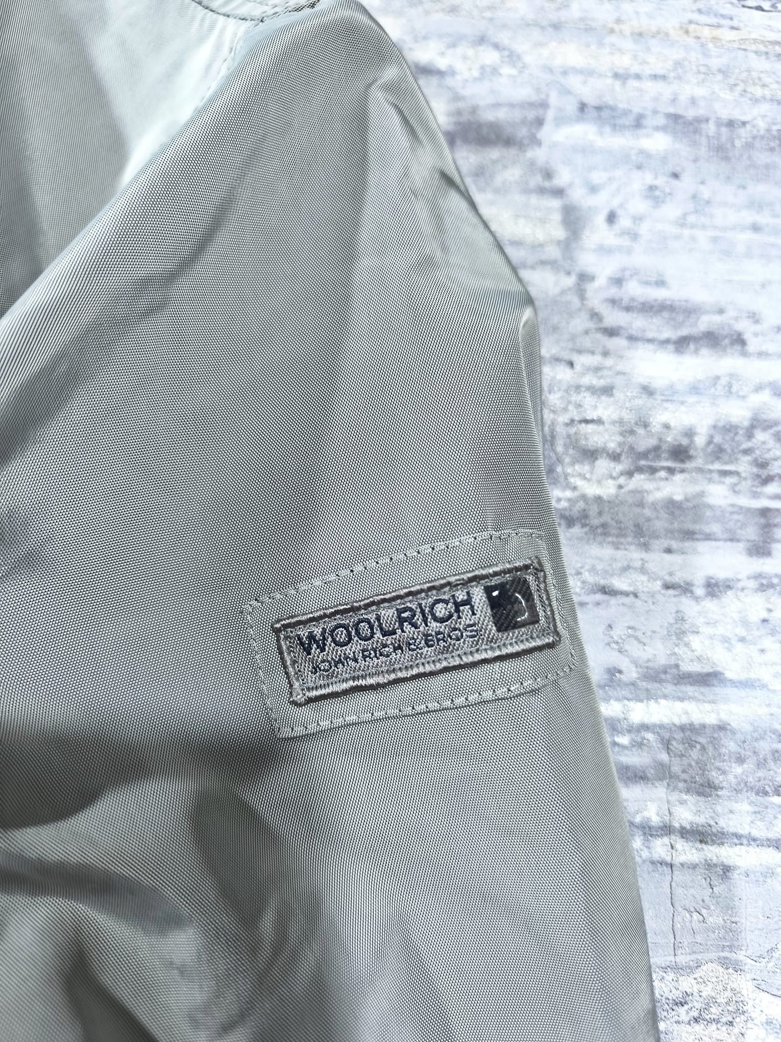 Woolrich Woolen Mills woolrich luxury metallic grey light jacket Size US L / EU 52-54 / 3 - 10 Thumbnail