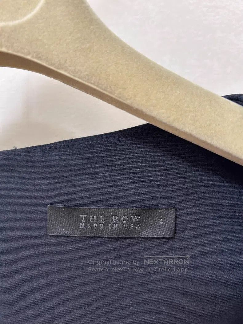 The Row The Row Dark blue dress Size S / US 4 / IT 40 - 4 Thumbnail