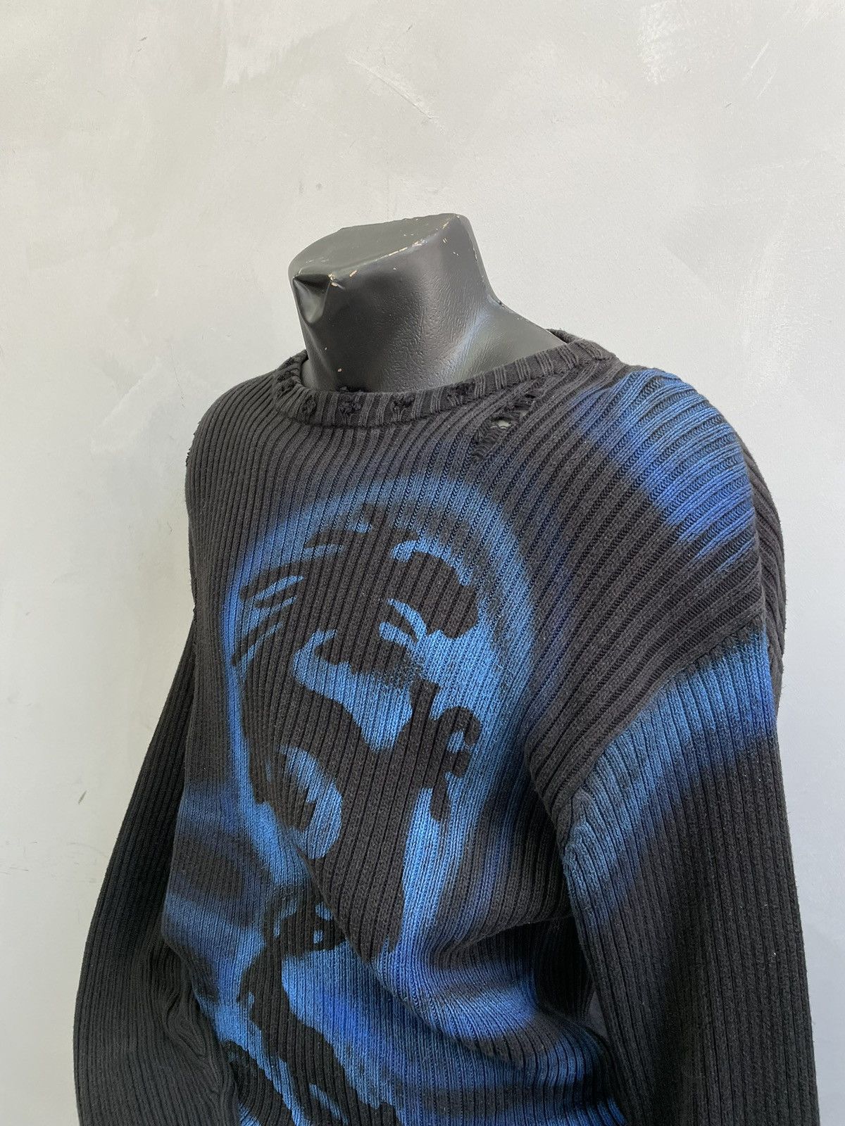 Diesel Diesel style faded dragon tribal sweater y2k Size US L / EU 52-54 / 3 - 4 Thumbnail