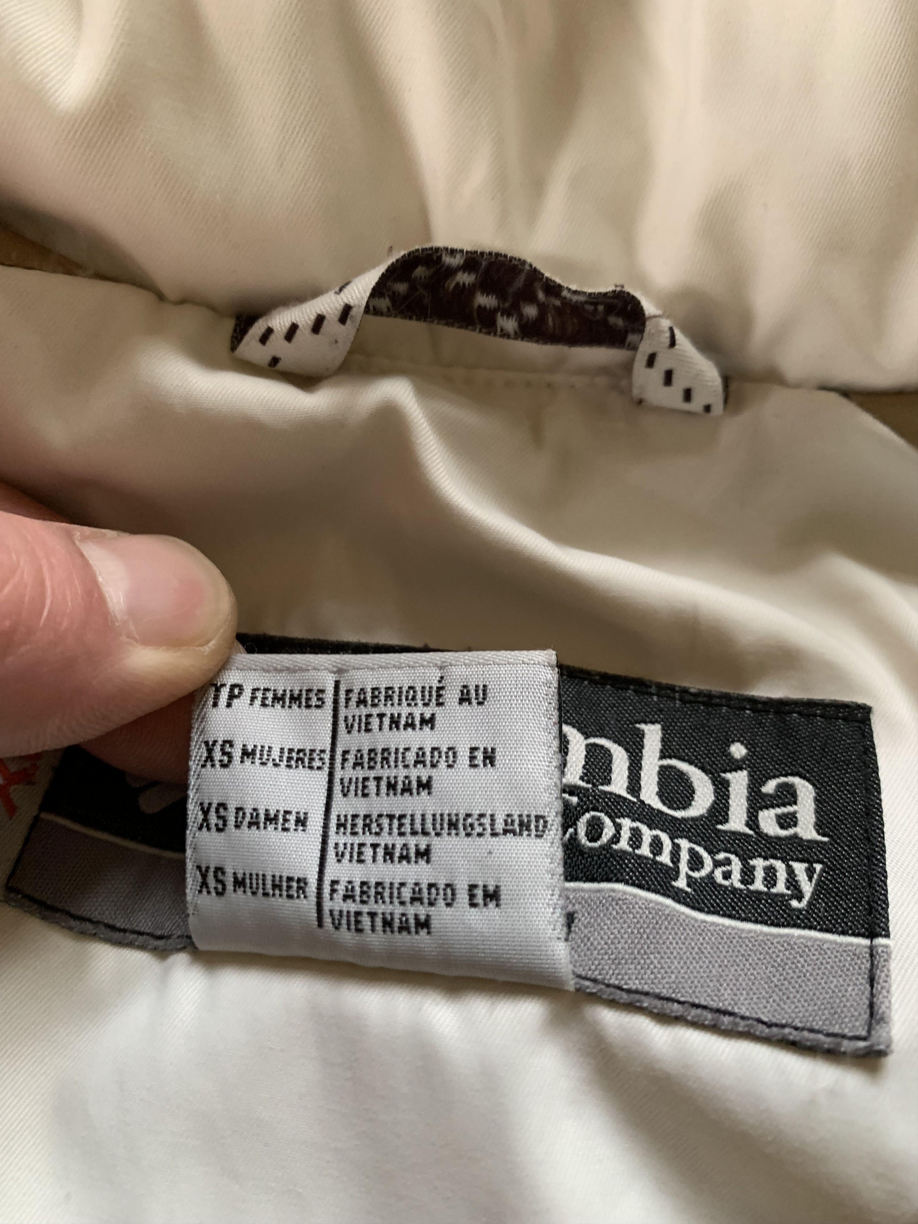 Columbia Columbia Women Down Beige Jacket Parka Size XS / US 0-2 / IT 36-38 - 8 Thumbnail