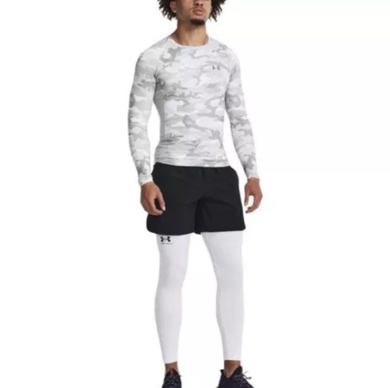 Under Armour Under Armour UA Coldgear Infared Camo Compression L/S Shirt Size US XXL / EU 58 / 5 - 2 Thumbnail