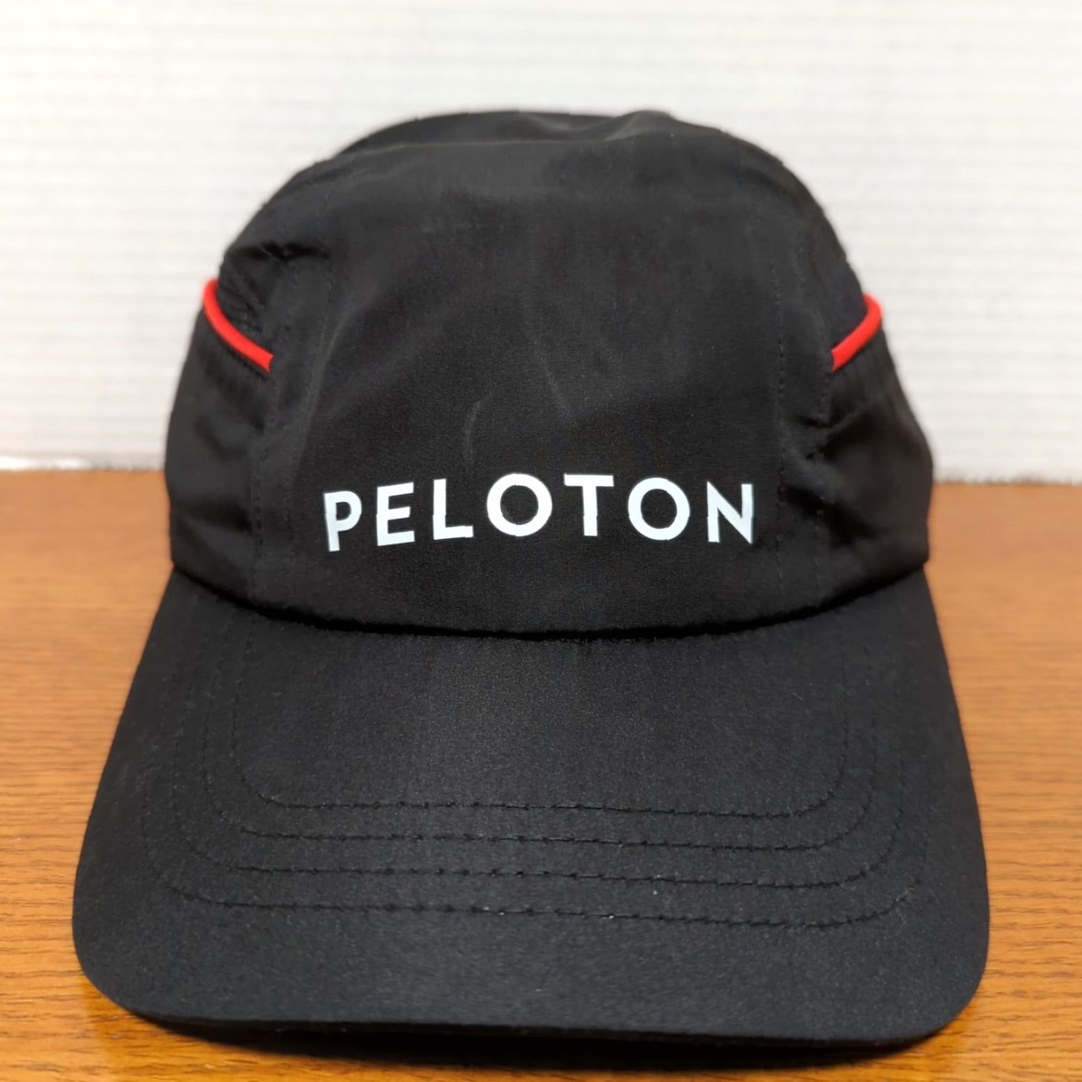 Vintage Peloton Hat Baseball Cap One Size Mens Black Lightweight Breathable Adjustable Nylon Polyester Strap Back Size ONE SIZE - 2 Thumbnail