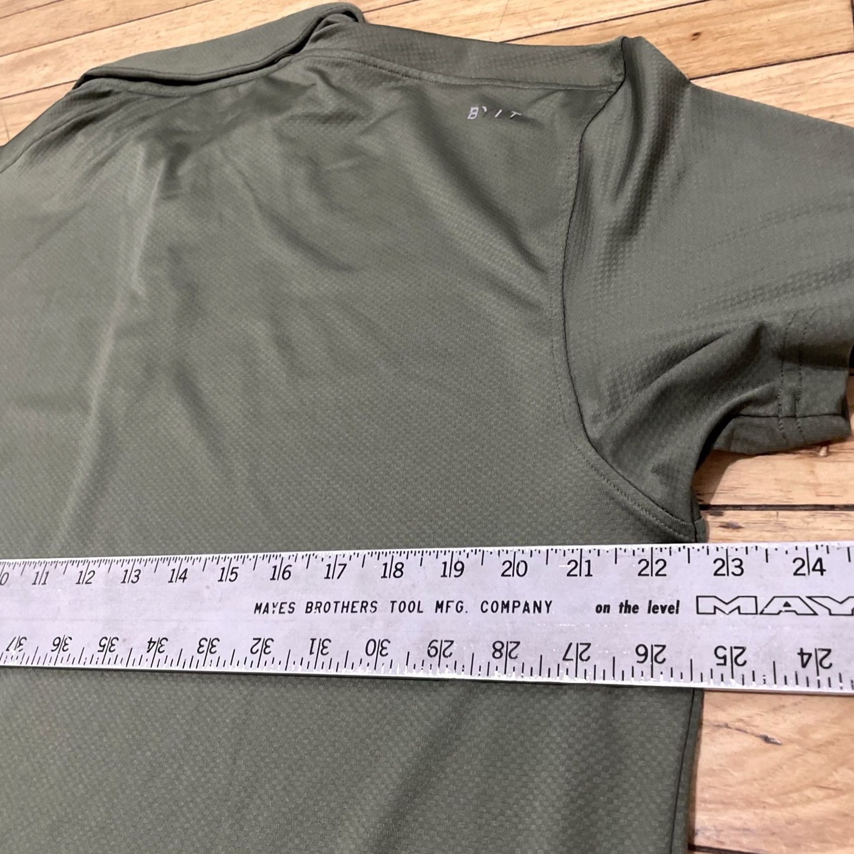 Vintage BYLT Signature Polo Shirt Men XL Green Stripe Polo Shirt Green Stripe BYLT Size US XL / EU 56 / 4 - 7 Thumbnail