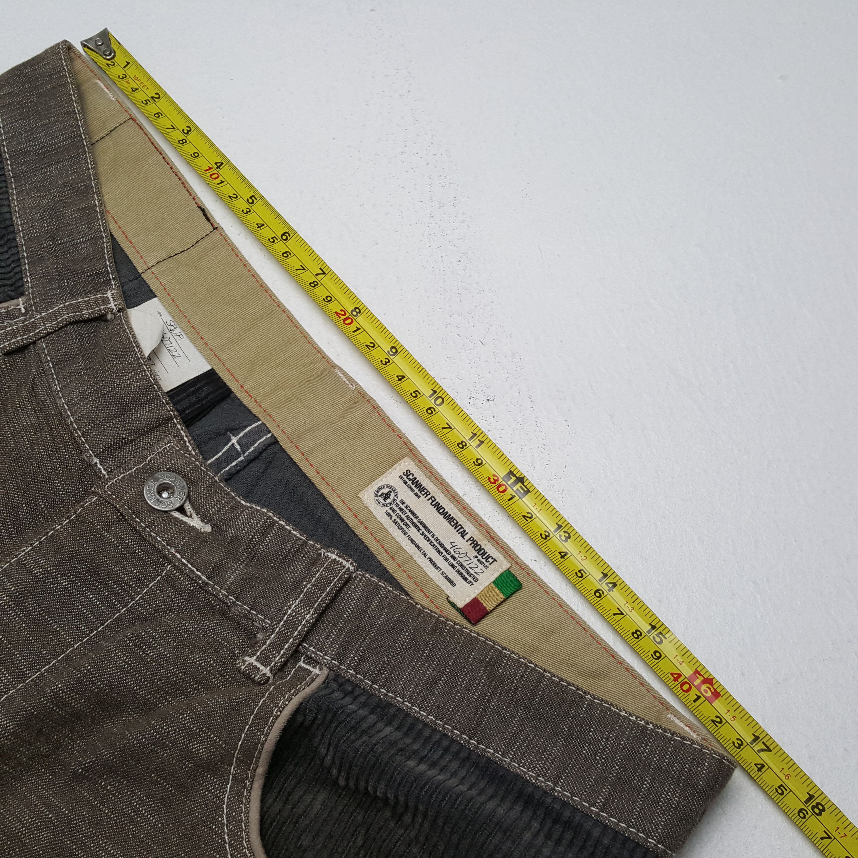 Japanese Brand Vintage Scanner Fundamental Product Brand Jeans C318N18 Size US 34 / EU 50 - 12 Thumbnail