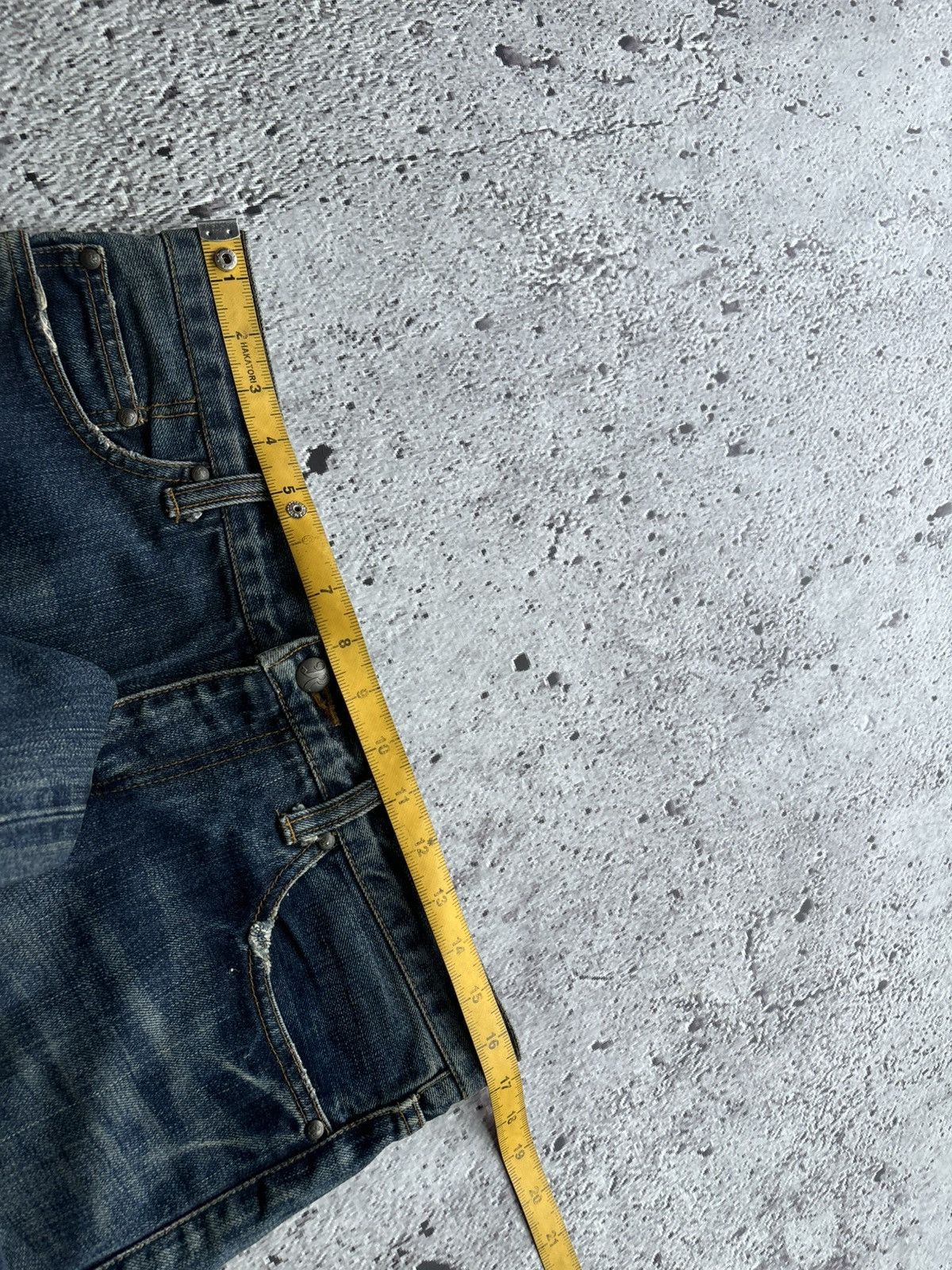 Hysteric Glamour Japanese Distressed denim rico undercover style Size US 33 - 11 Thumbnail