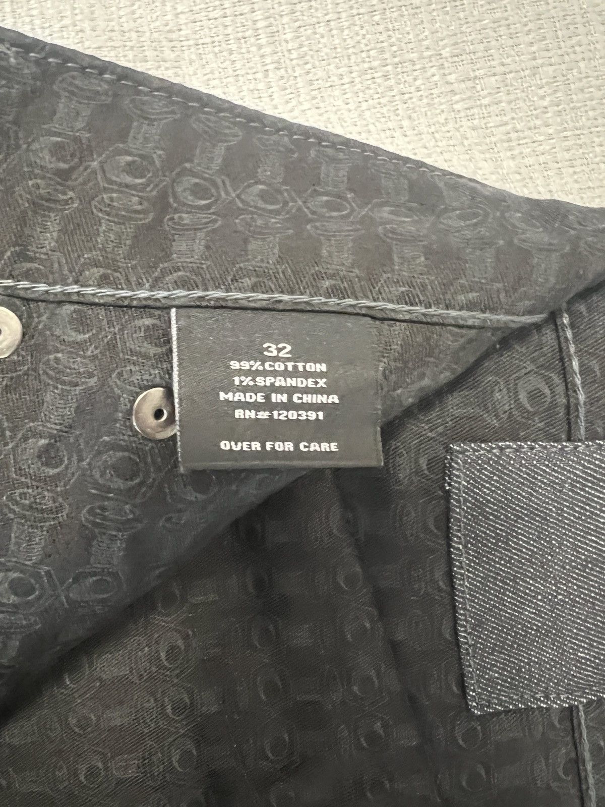 Other Goldspun G7 Black Grey Denim Pants, Multi Pocket Men's Size 32 Size US 32 / EU 48 - 10 Thumbnail