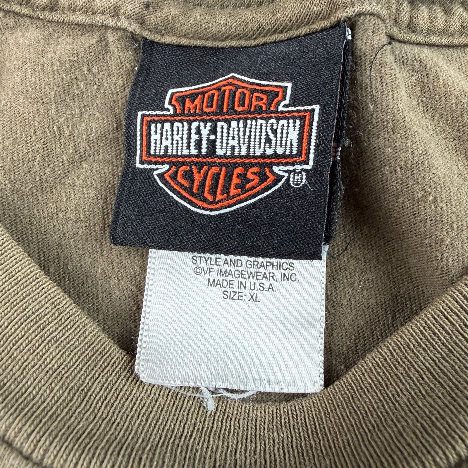 Harley Davidson Harley Davidson Sleeveless Shirt size XL Eagle Biker Shirt Size US XL / EU 56 / 4 - 3 Thumbnail