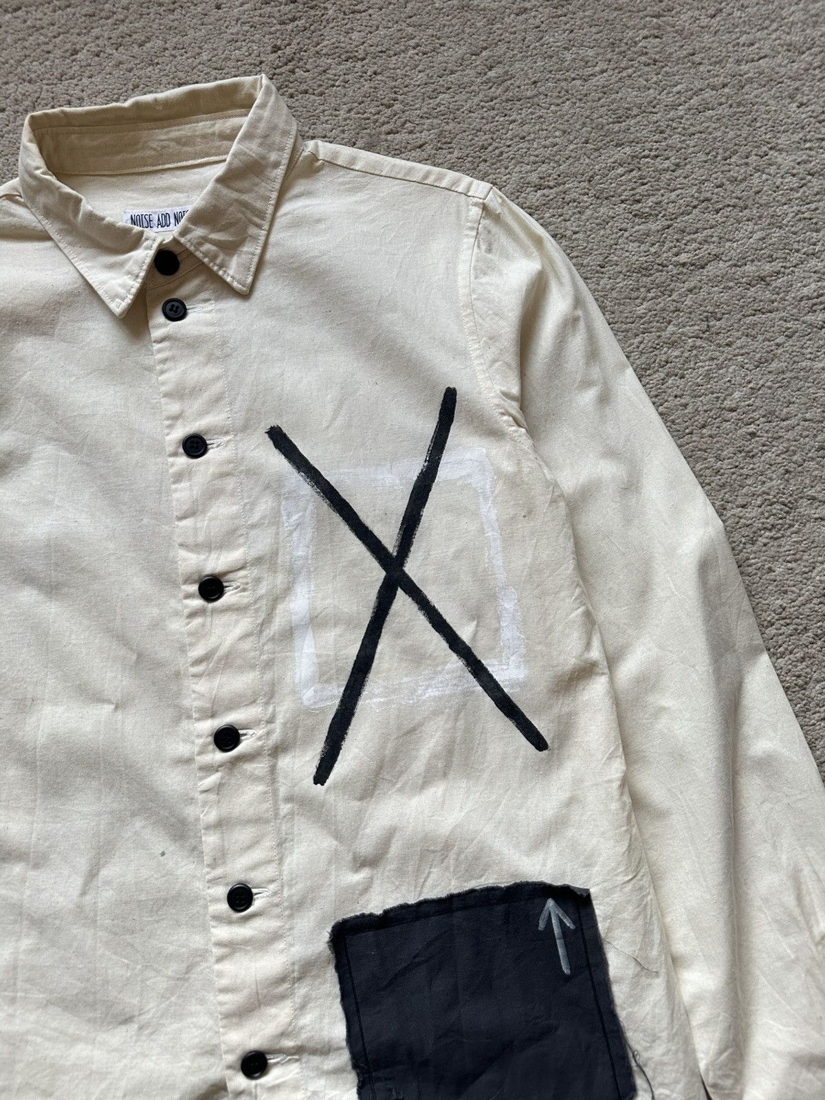 Japanese Brand 1990s Noise Add Noise Noise Seditionaries shirt Size US M / EU 48-50 / 2 - 5 Thumbnail