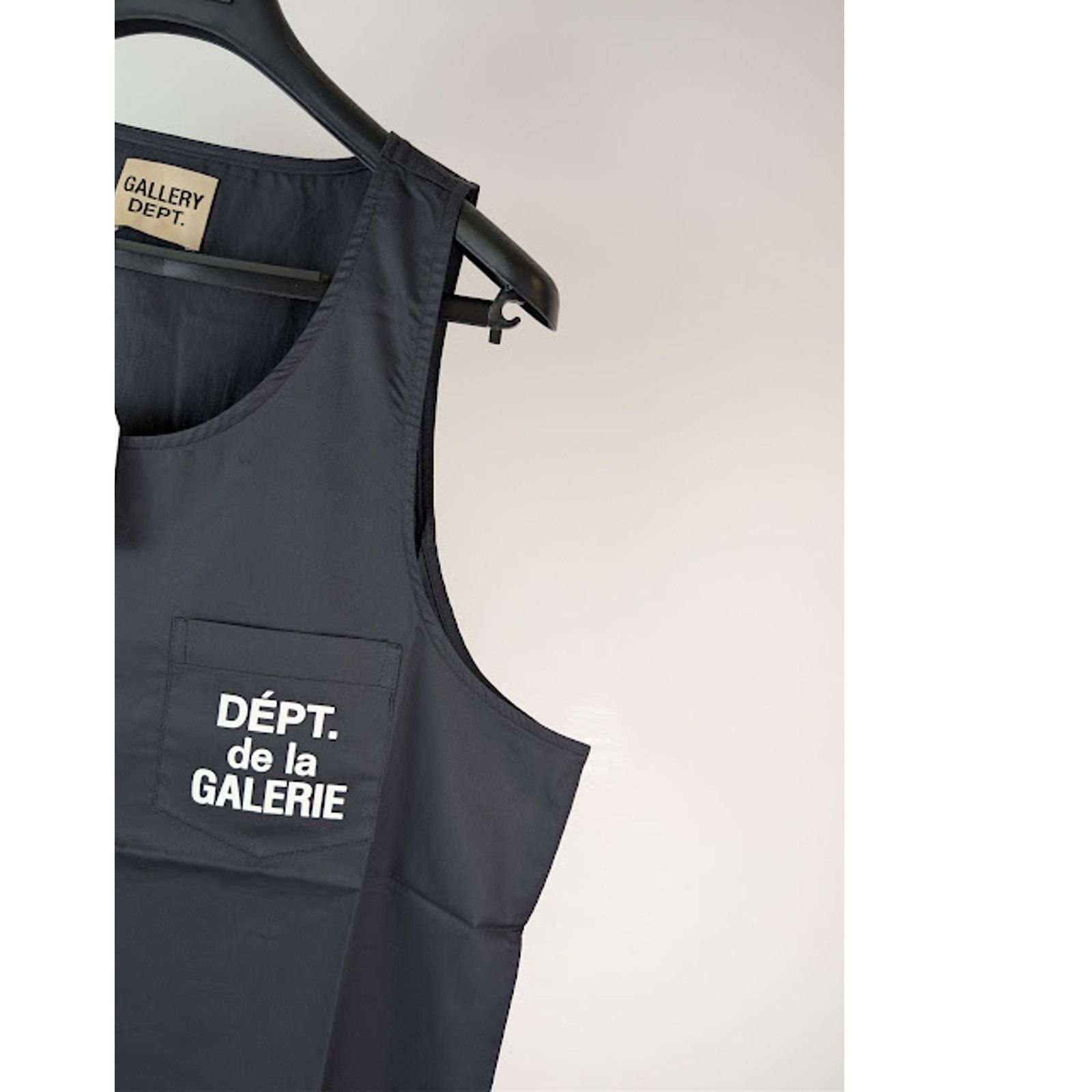 Gallery Dept. o1rshd1 Resort Sleeveless Cotton-Poplin Tank Top in Black Size US XXL / EU 58 / 5 - 5 Thumbnail