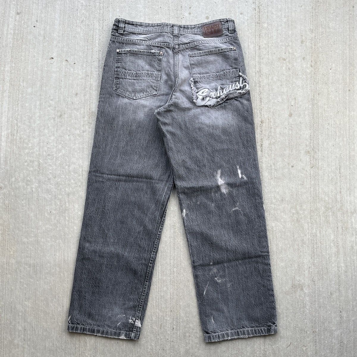 Other Vintage Exhaust Jeans Baggy Size US 32 / EU 48 - 2 Thumbnail