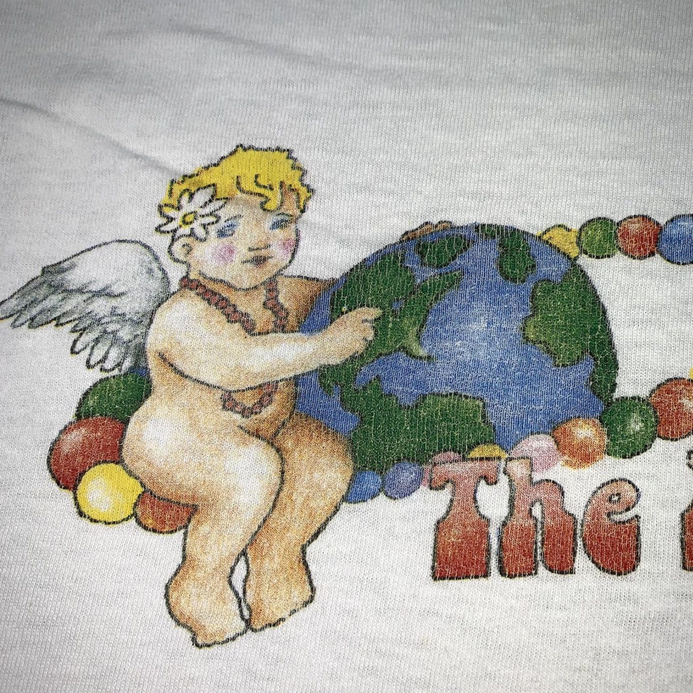Fruit Of The Loom VINTAGE Bead Shop T Shirt Nirvana Grunge Gum Balls Movie Music Angel Rap Cool XS? Size US XL / EU 56 / 4 - 3 Thumbnail