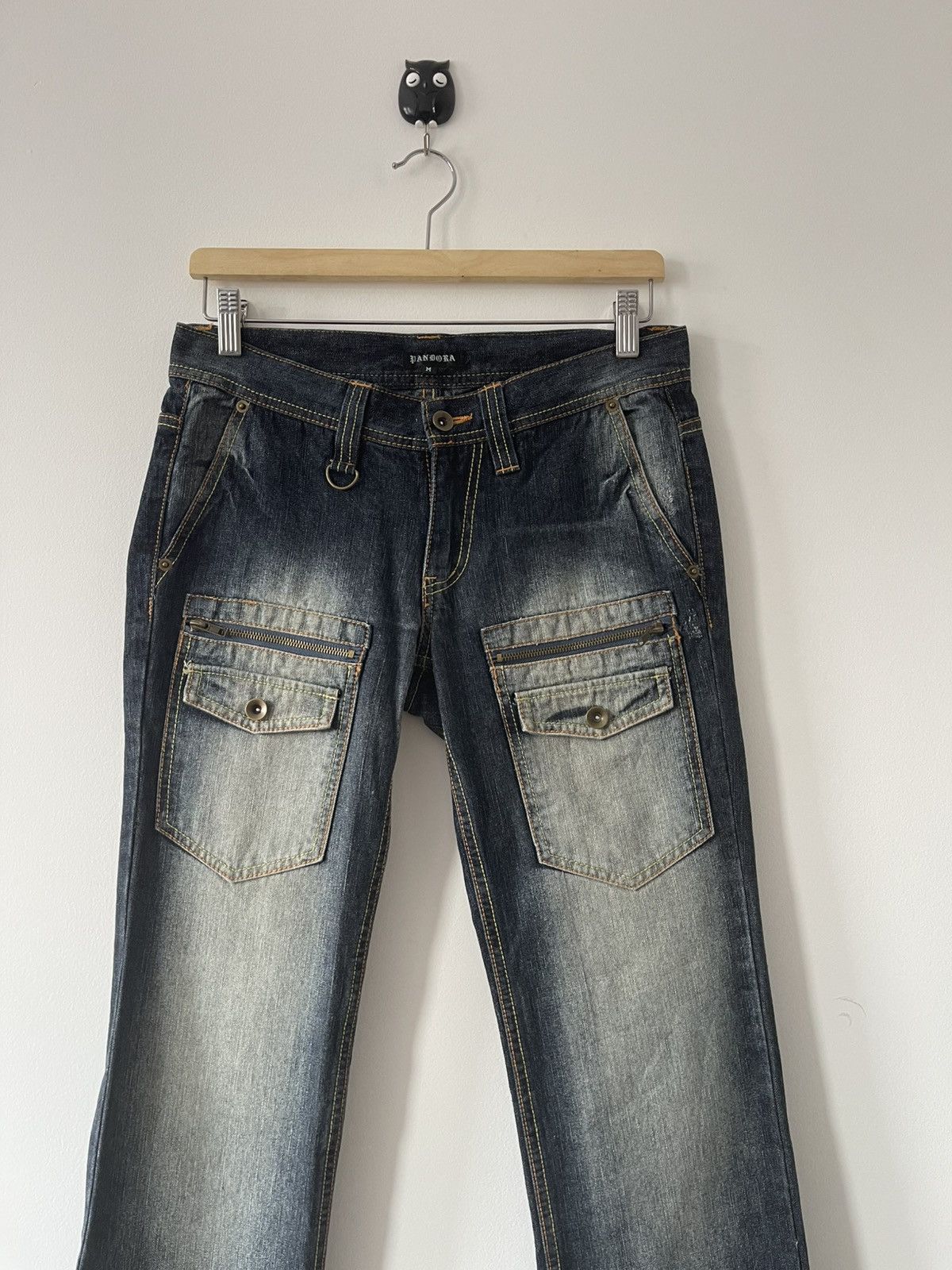 Hysteric Glamour Rare Vintage PANDORA Japan Front Pocket Zip Denim Size US 30 / EU 46 - 4 Thumbnail