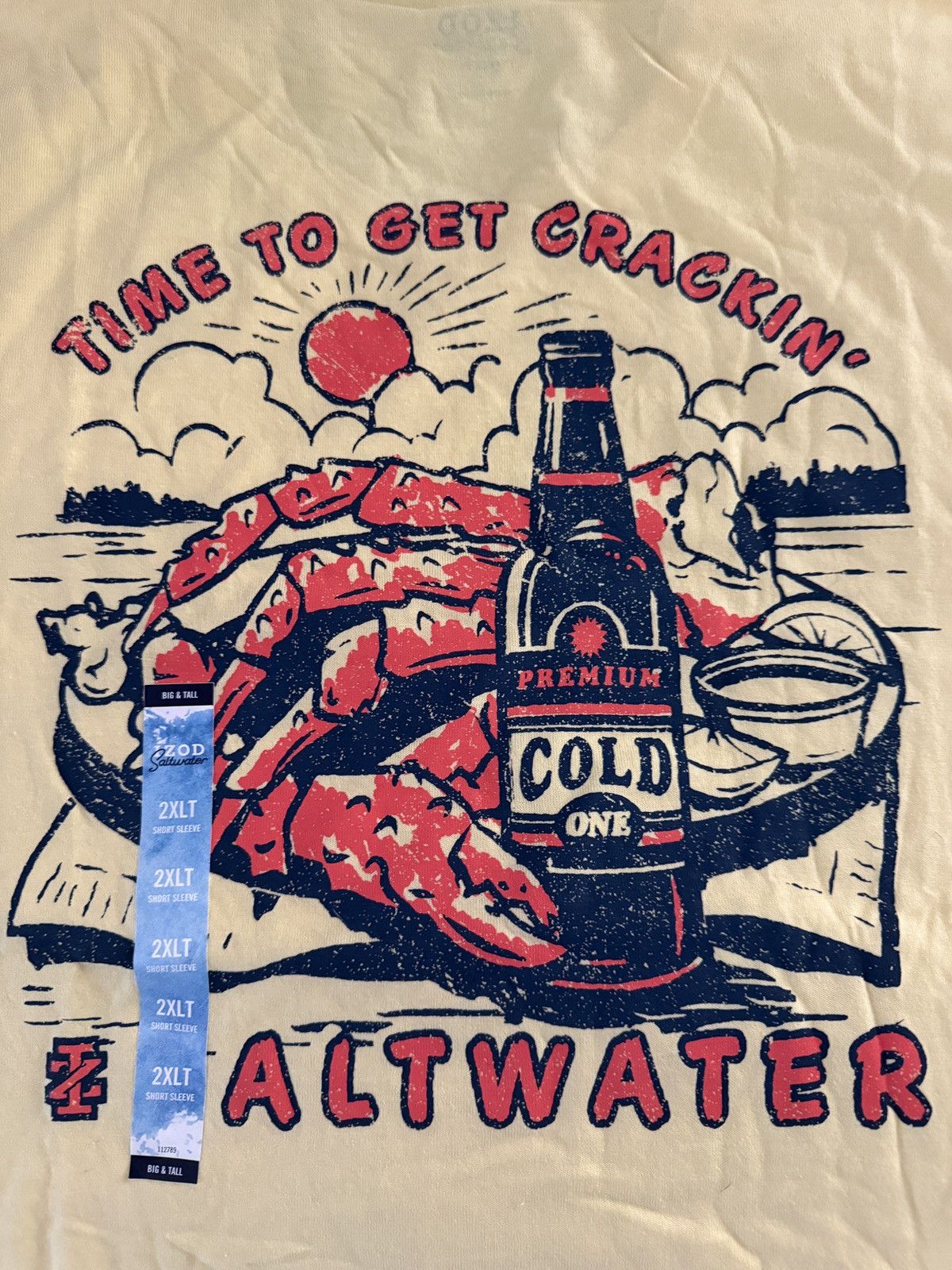 Izod Izod Saltwater Yellow Graphic Tee XXL Tall Size US XXL / EU 58 / 5 - 1 Thumbnail