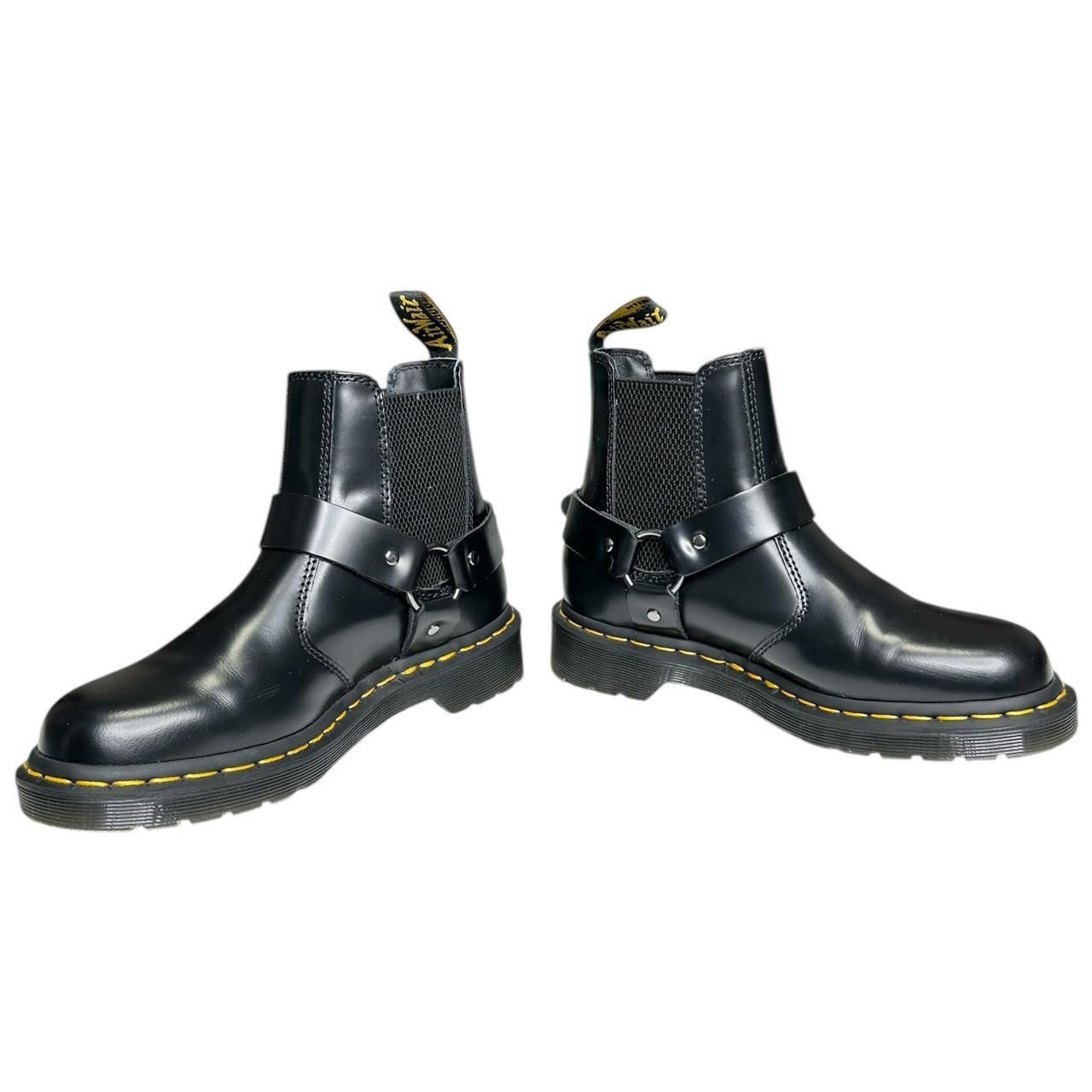 Dr. Martens DR. MARTENS Wincox Smooth Leather Buckle Boots, Black Size US 6 / IT 36 - 3 Thumbnail