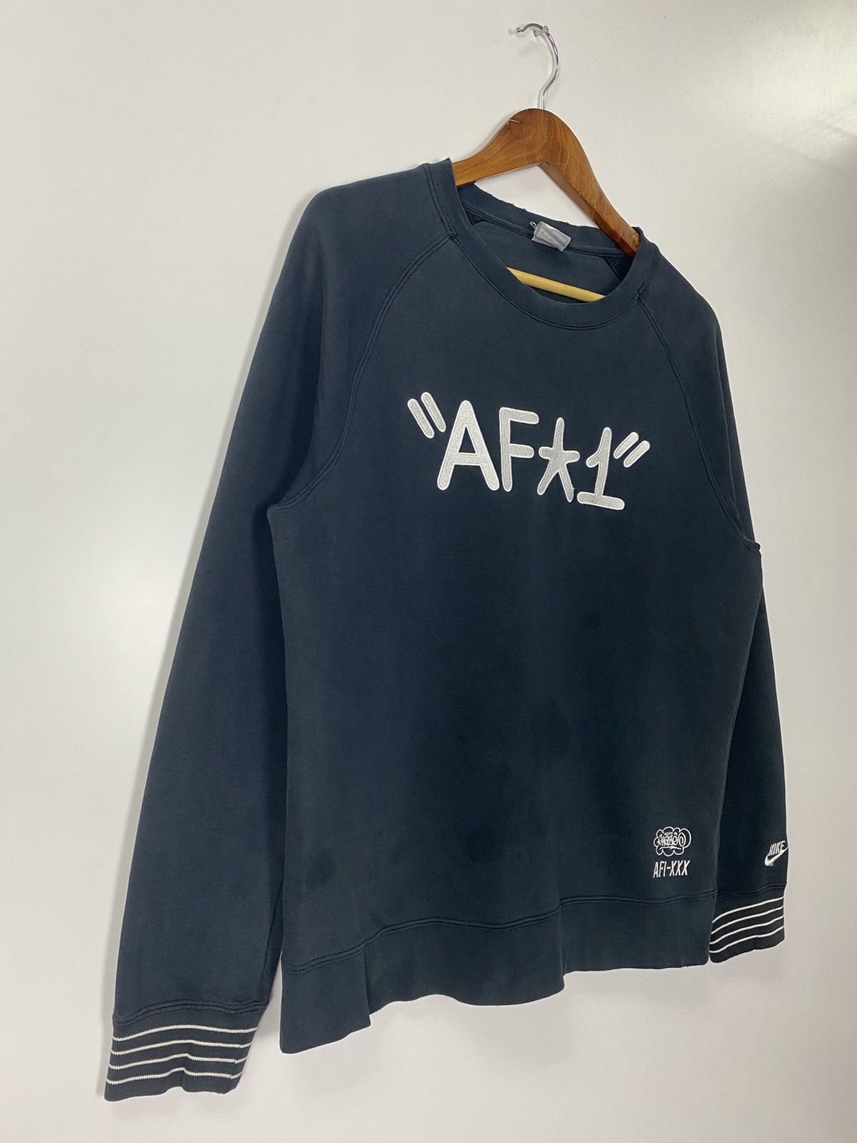 Nike × Vintage Nike AFA1 Sweater Size US M / EU 48-50 / 2 - 5 Thumbnail