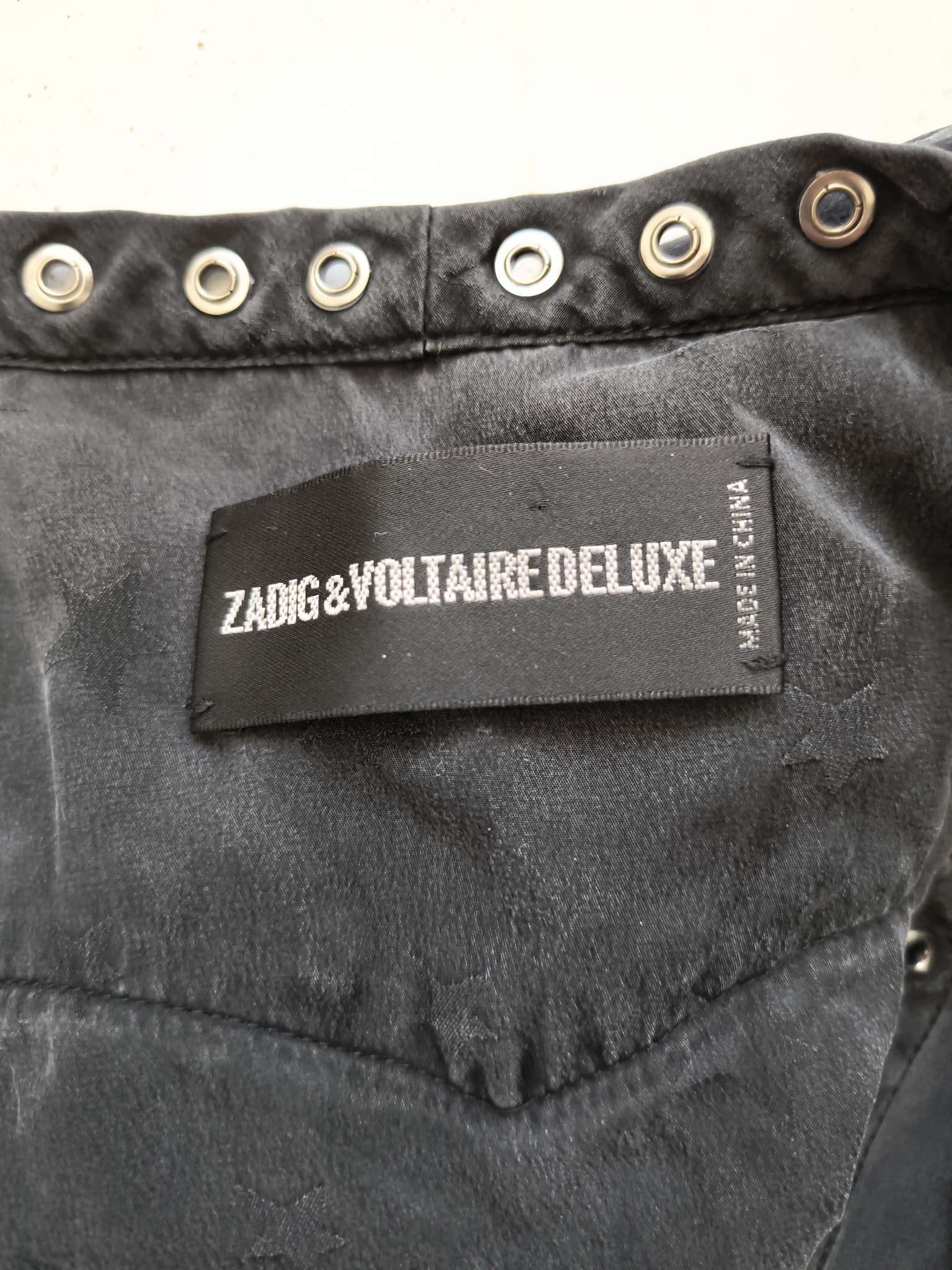 Zadig & Voltaire Zadig et Voltaire 100% silk star dress L 40 Size L / US 10 / IT 46 - 3 Thumbnail