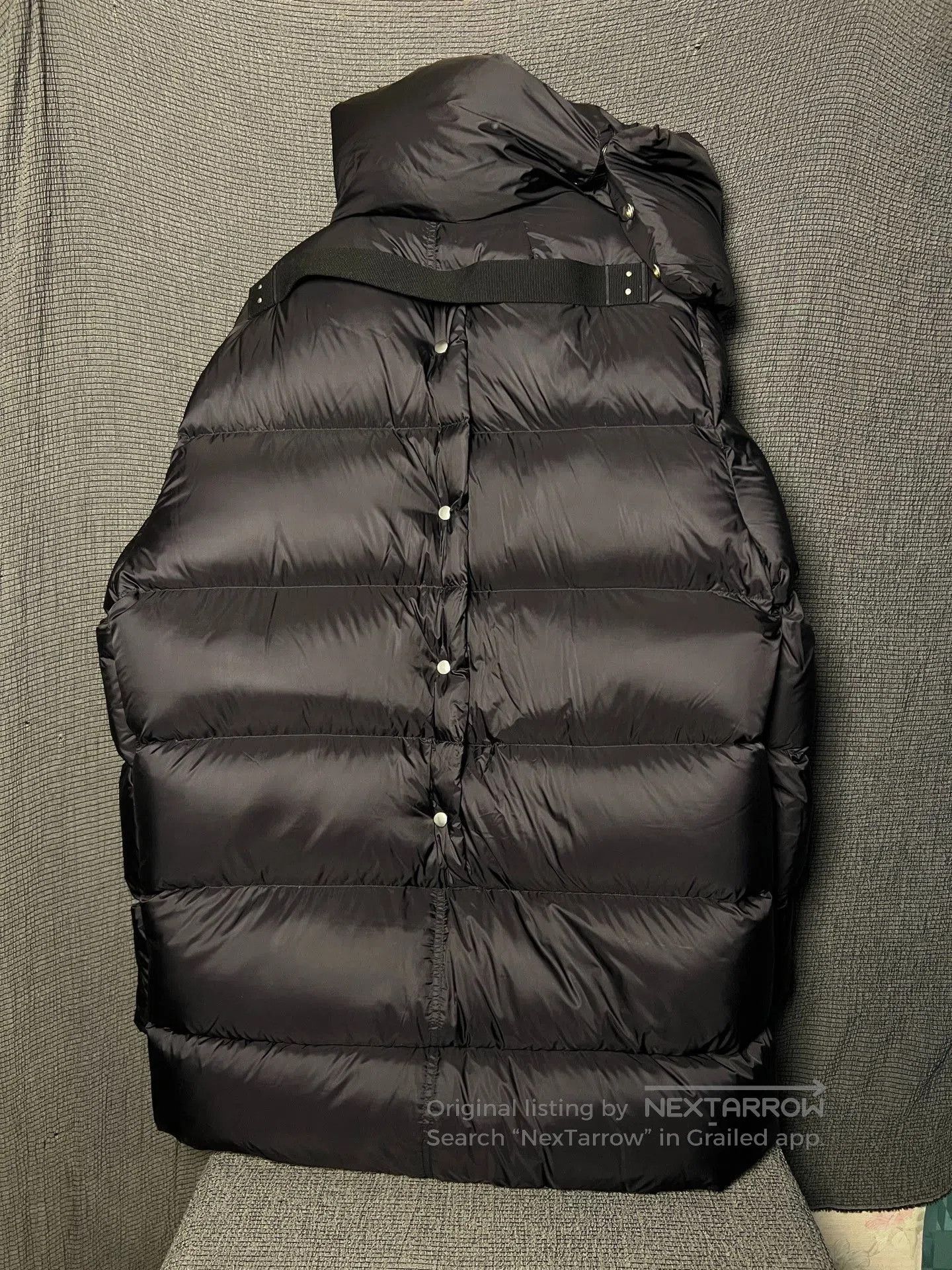 Rick Owens Rick Owens 21FW Down Jacket with Scarf. Size US S / EU 44-46 / 1 - 2 Thumbnail