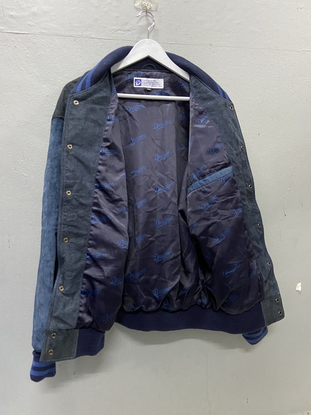 MLB VINTAGE CHUNICHI DRAGONS 5th ANNIVERSARY STADIUM JACKET Size US L / EU 52-54 / 3 - 8 Thumbnail